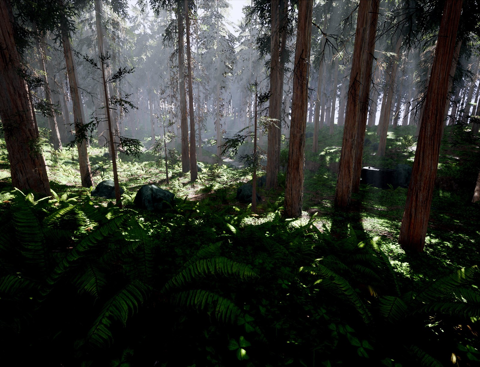 WW2 Forest Camp - Unreal Engine