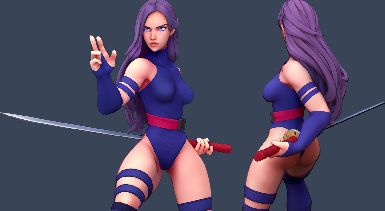 Psylocke Hentai