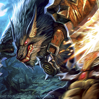 Ben zhang bin zhang worgen warrior