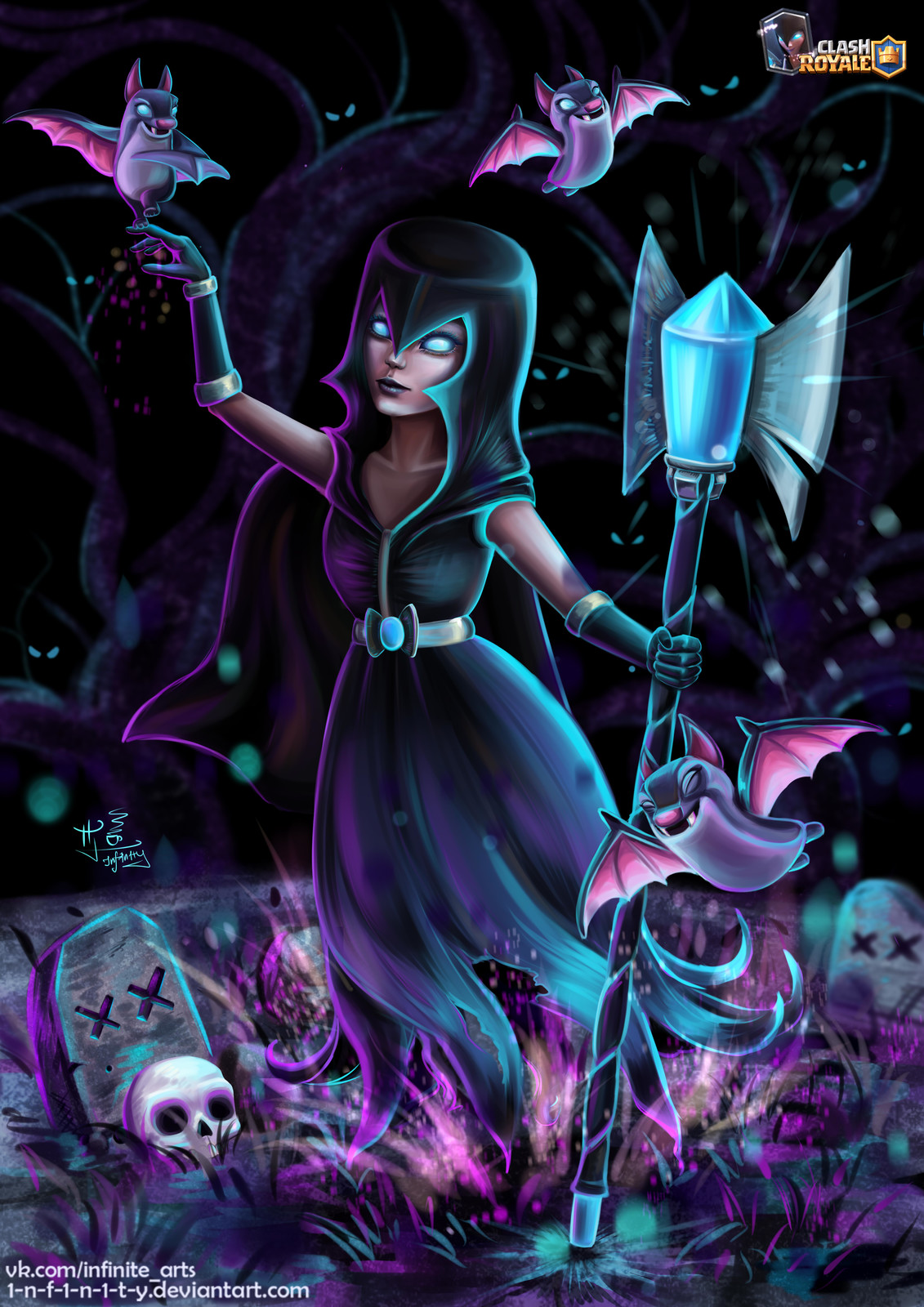 night witch clash royale gameplay night witch clash royale gameplay