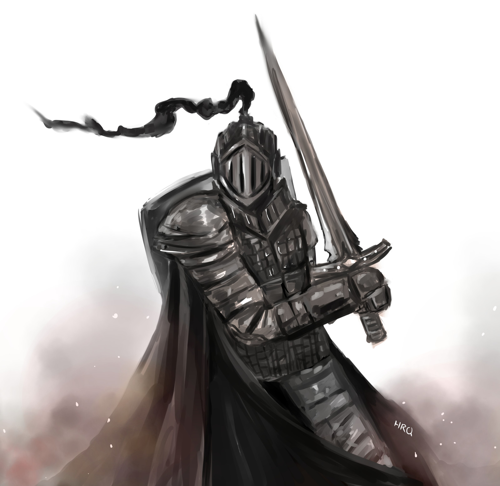 Artstation Dark Knight Sketch X Heroreq X