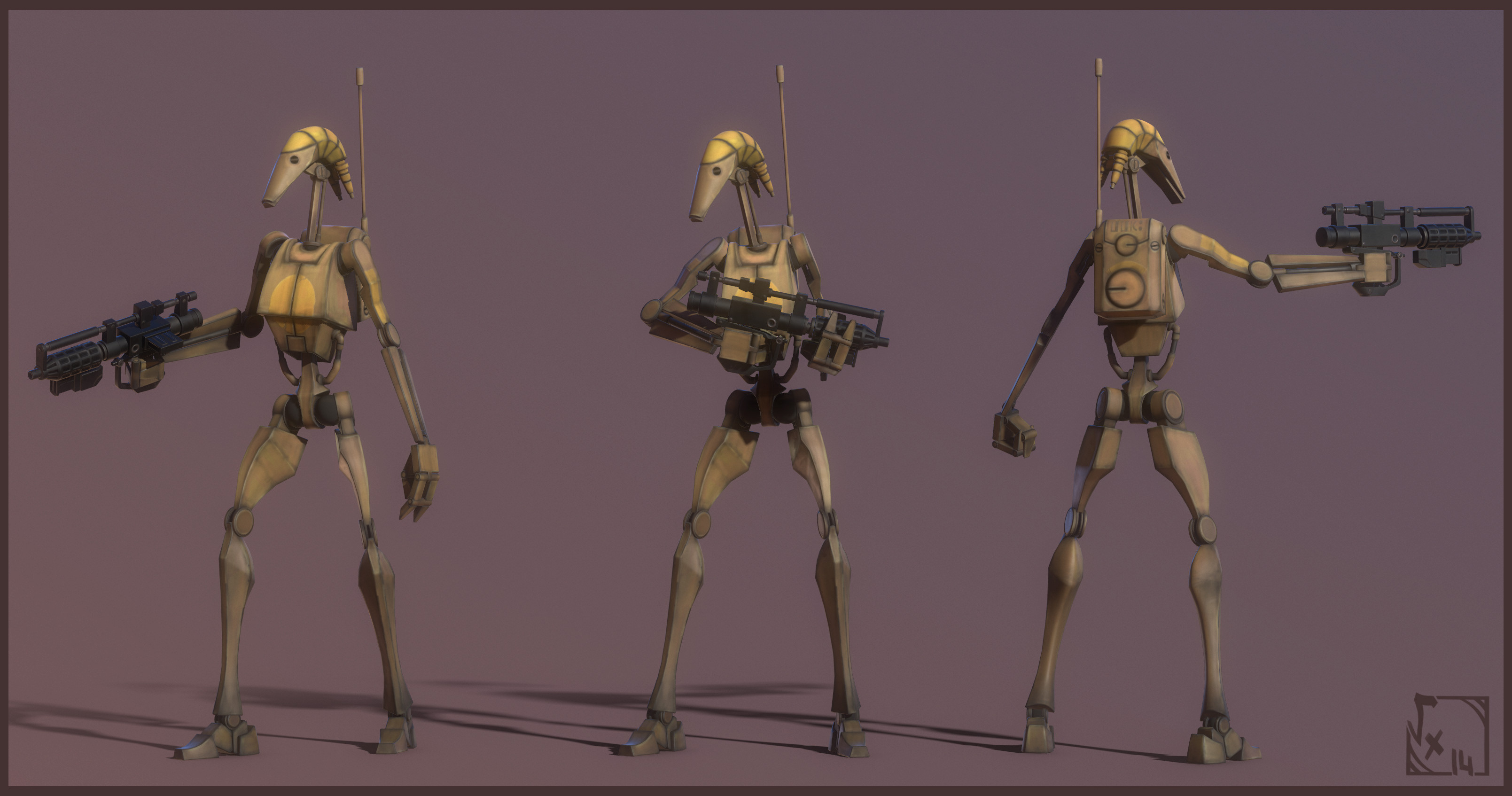 BattleDroid B1 - Commander Units