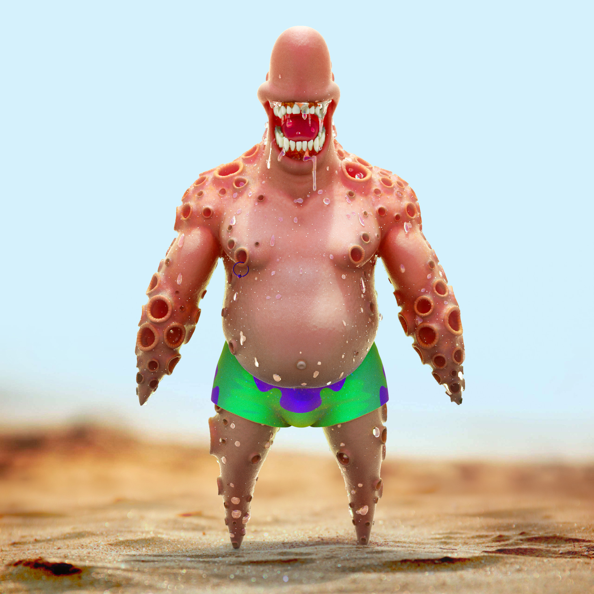 Ben Meager Digital Artist 124 Mr Smiley