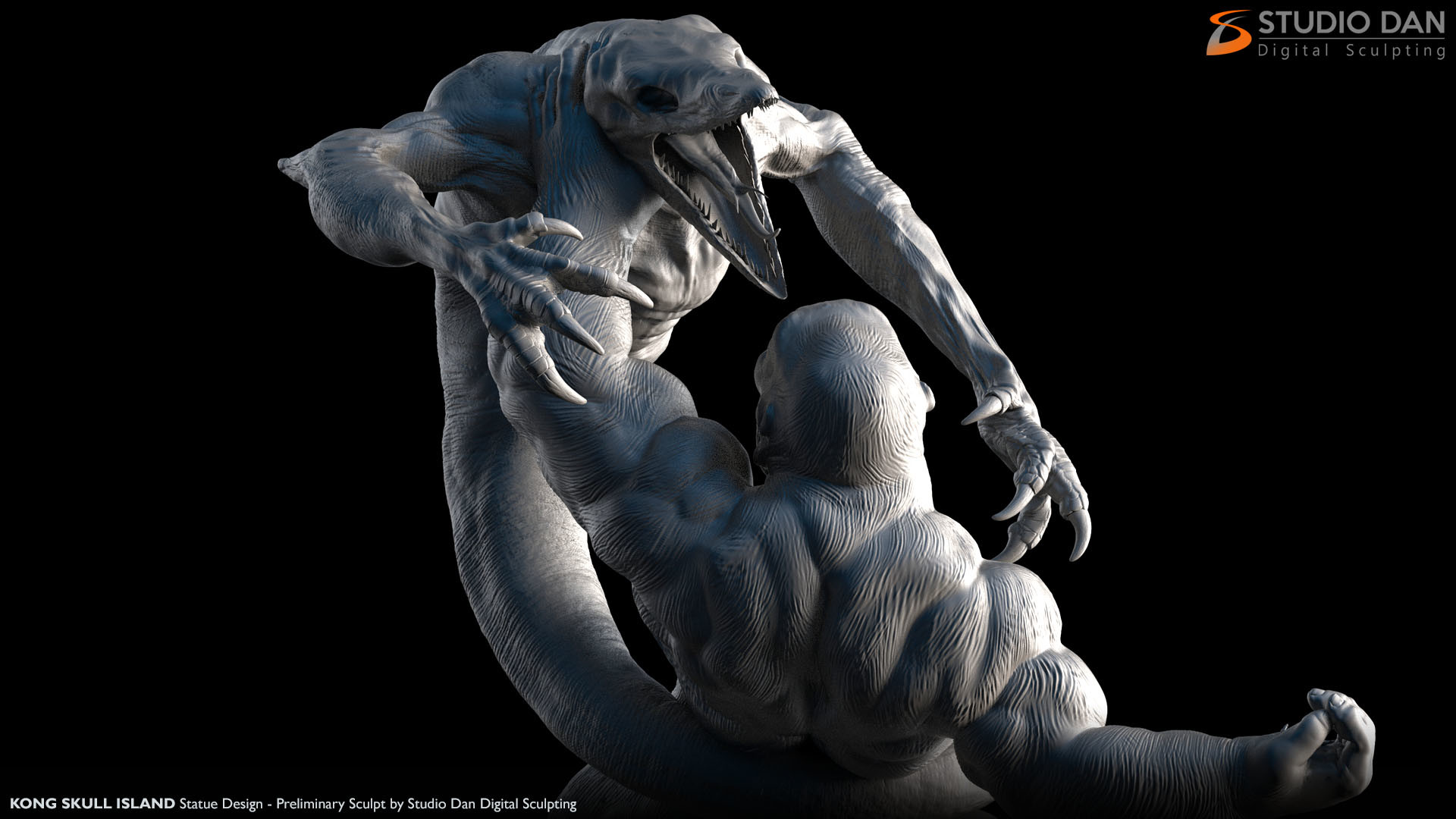 Artstation Kong Skull Island Studio Dan 3d