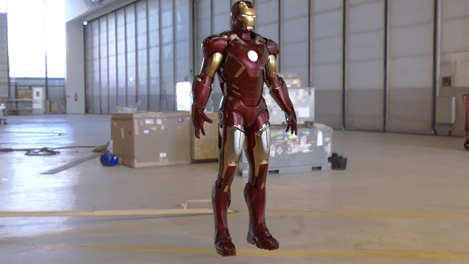 Artstation Iron Man Mark 7 Mark Vii Naveen Annam