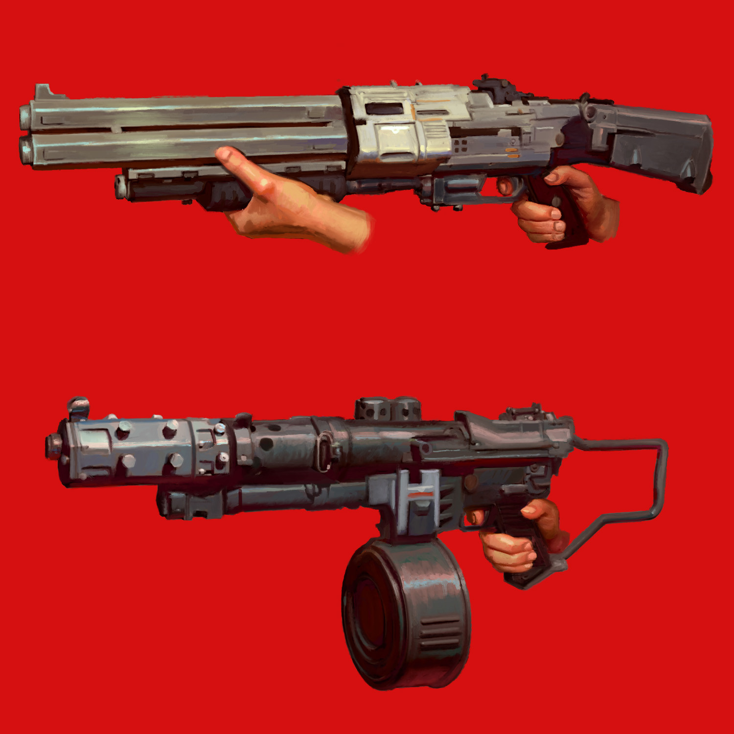 New Colossus weapons