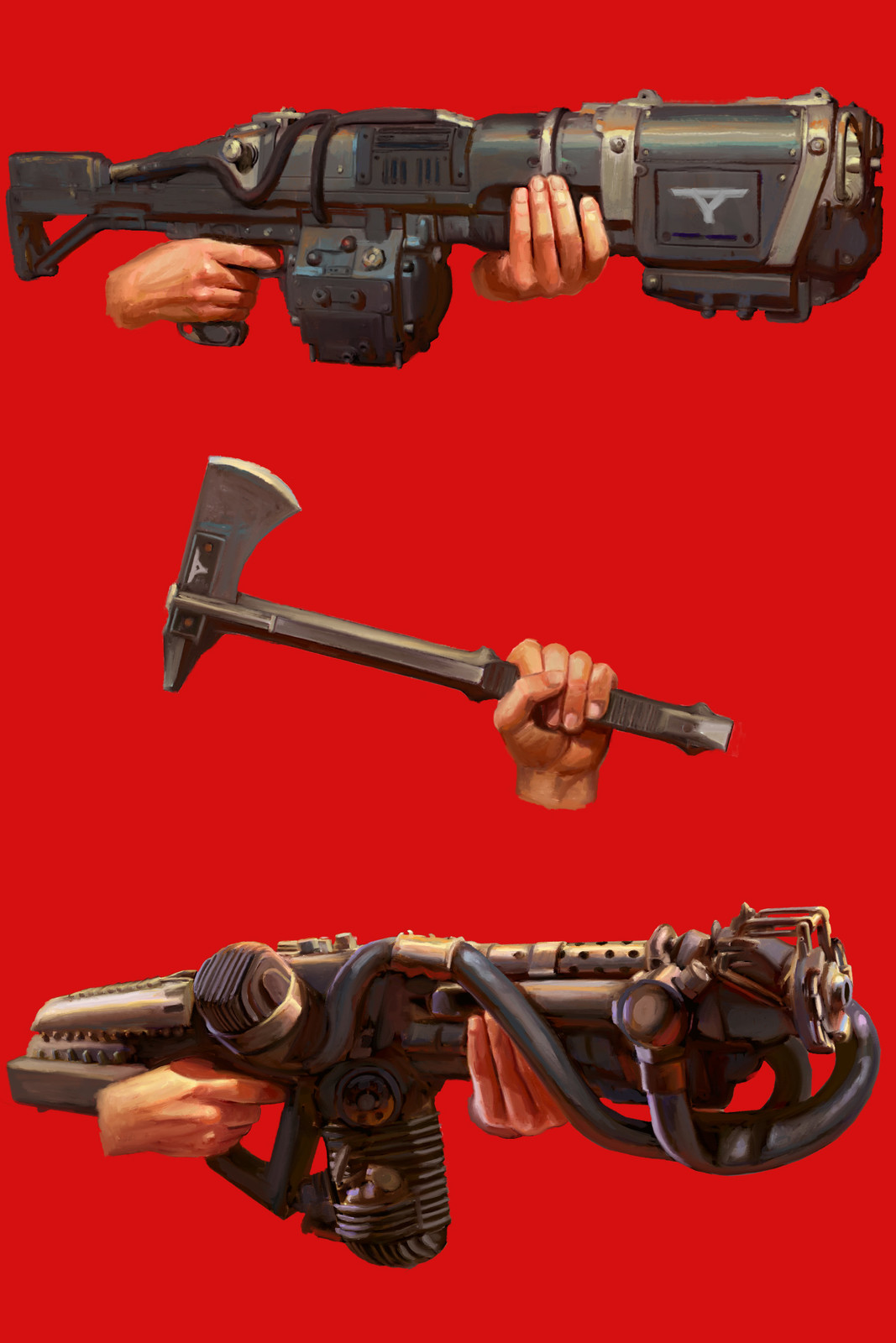 New Colossus weapons