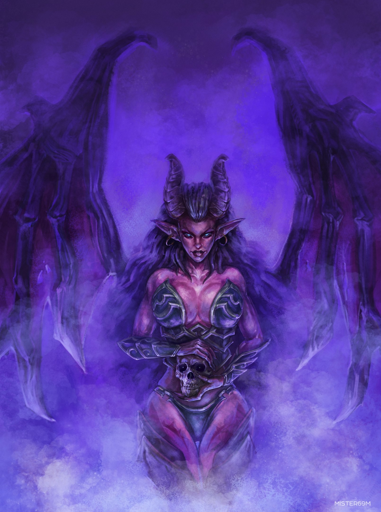 Artstation The Mistress Michael Smirnov