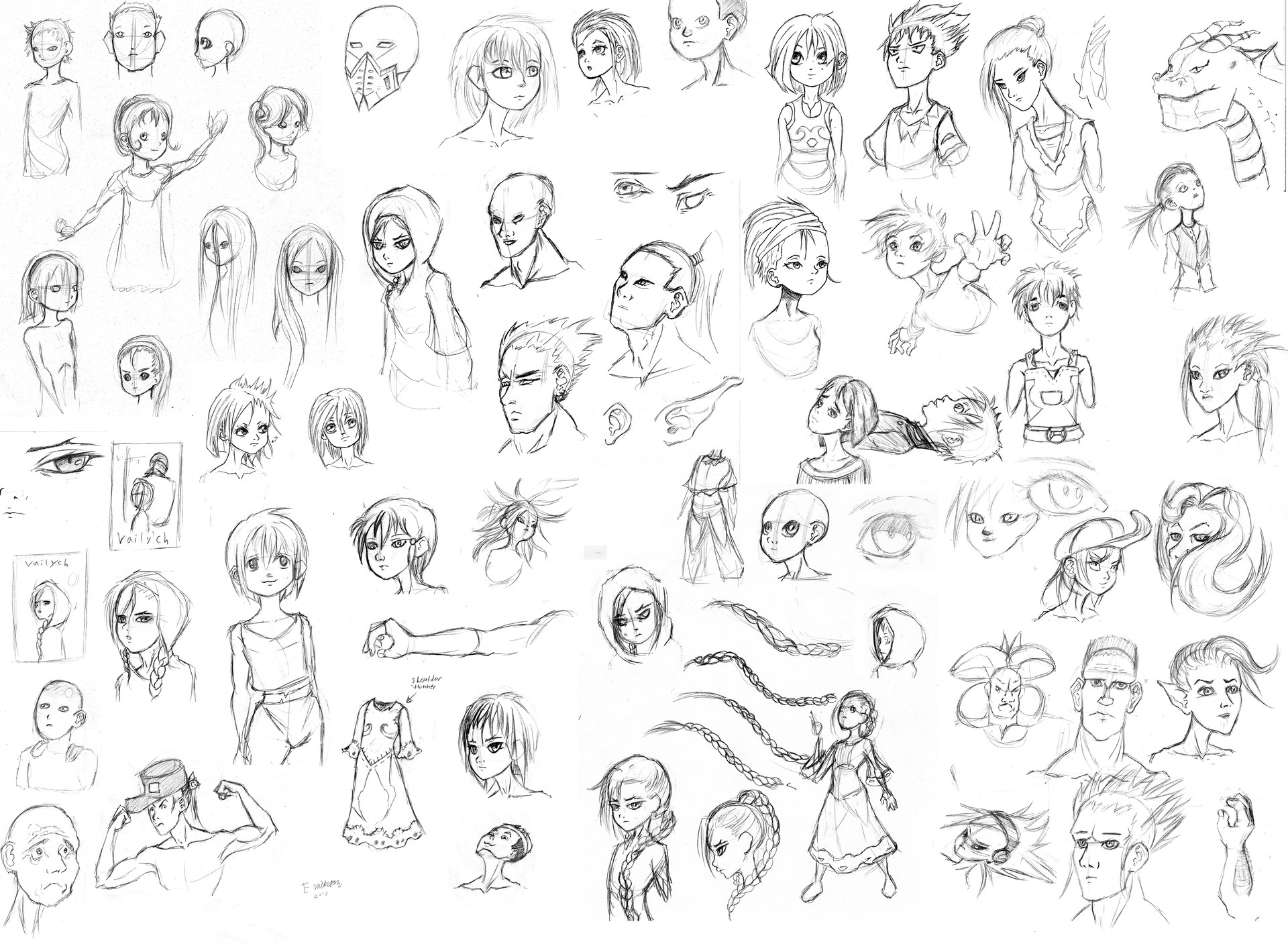 Artstation Drawings Sketches Digital And Traditional Evan Miketon