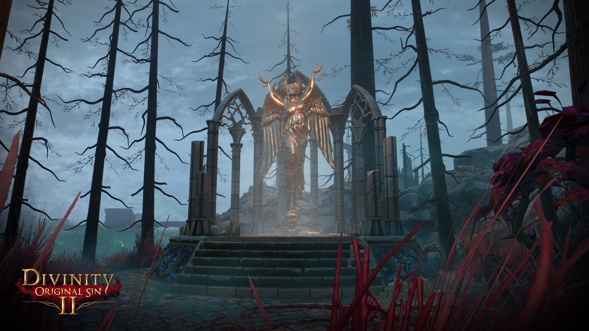 Alena Dubrovina Waypoint Shrine statue DOS2