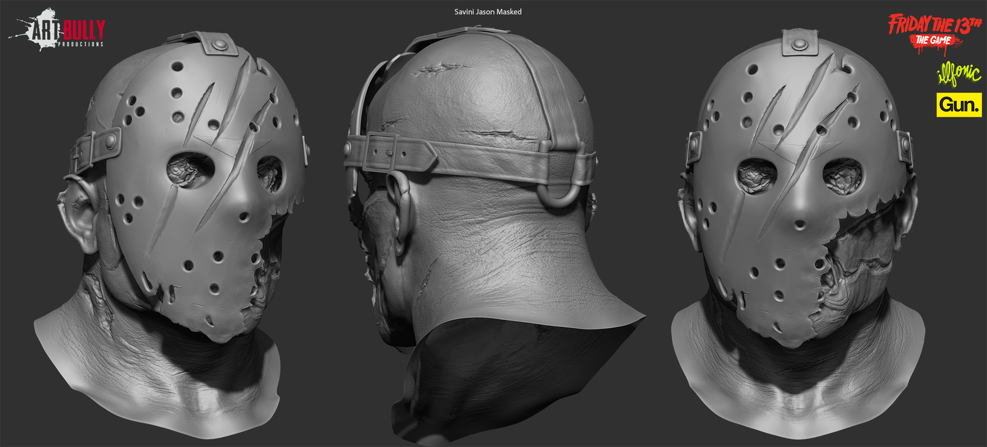 Artstation Friday The 13th The Game Jason Versions Art Bully Productions