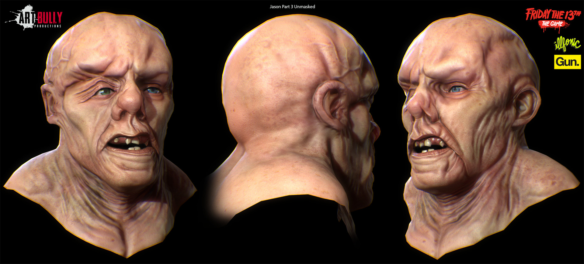 Jason and counselor character models by Art Bully ...