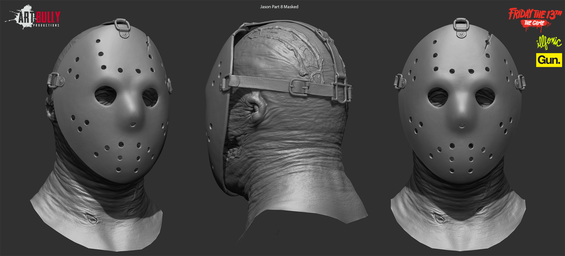 Artstation Friday The 13th The Game Jason Versions Art Bully Productions