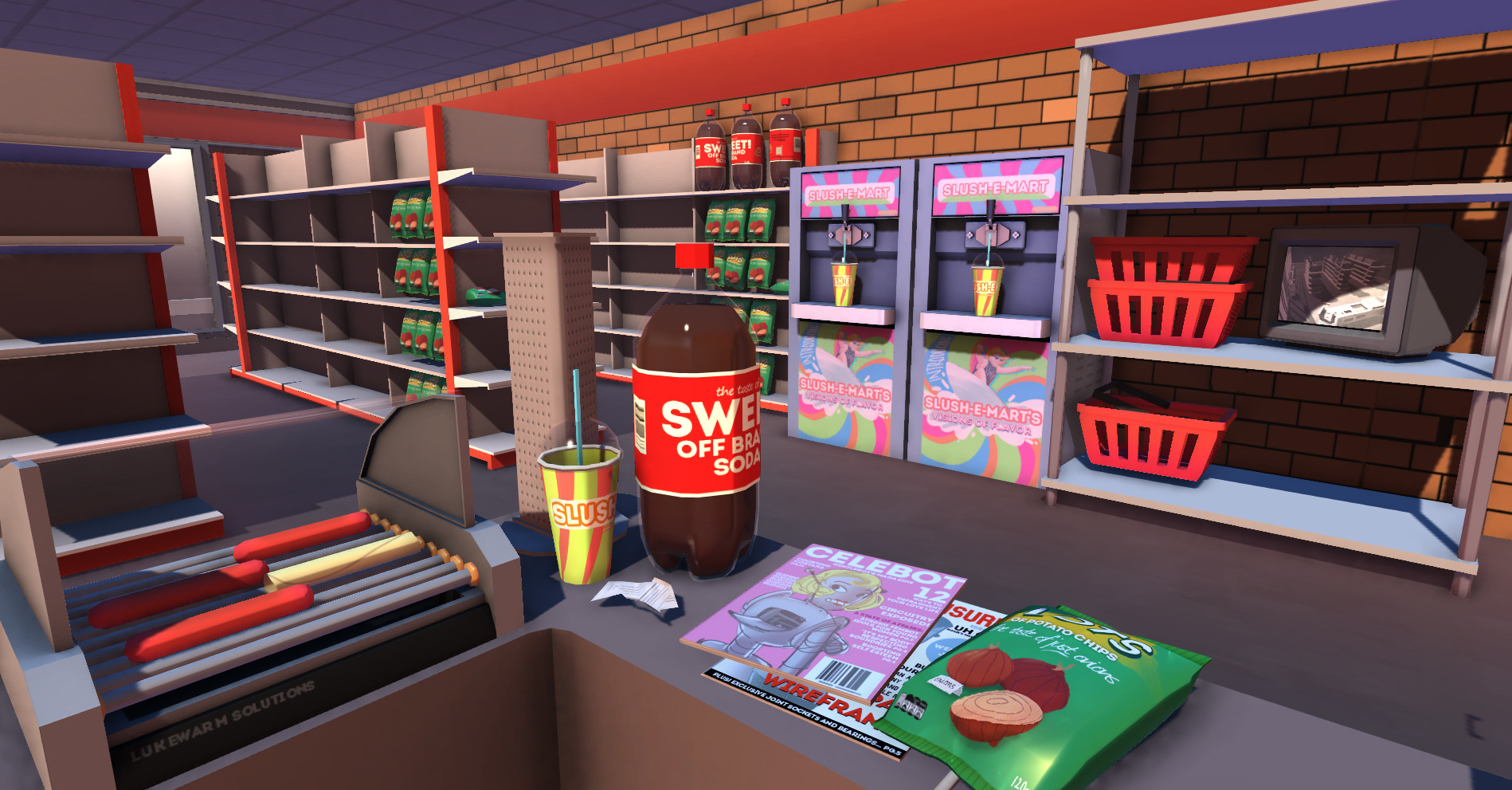 ArtStation Job Simulator Convenience Store Scene artstation-job-simulator-convenience-store-scene