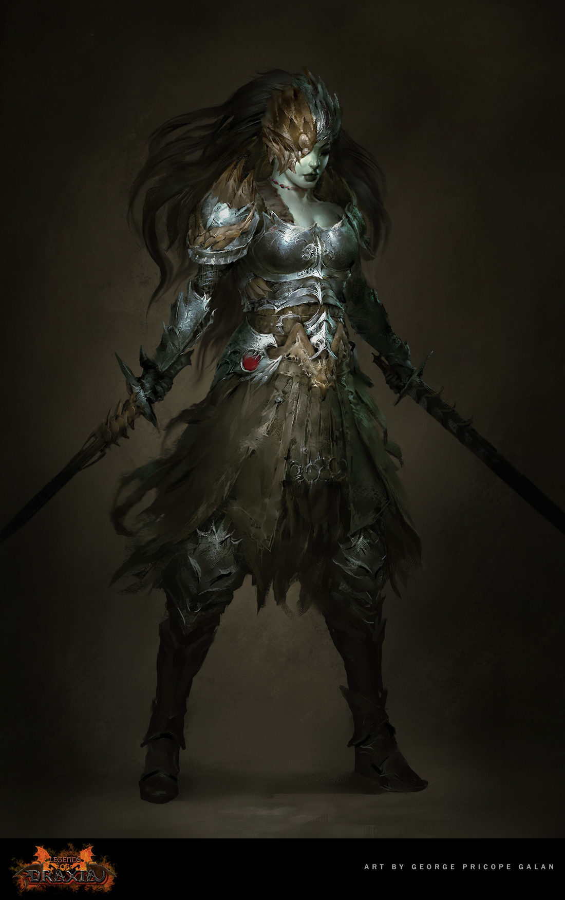 ArtStation - Dragon slayer girl