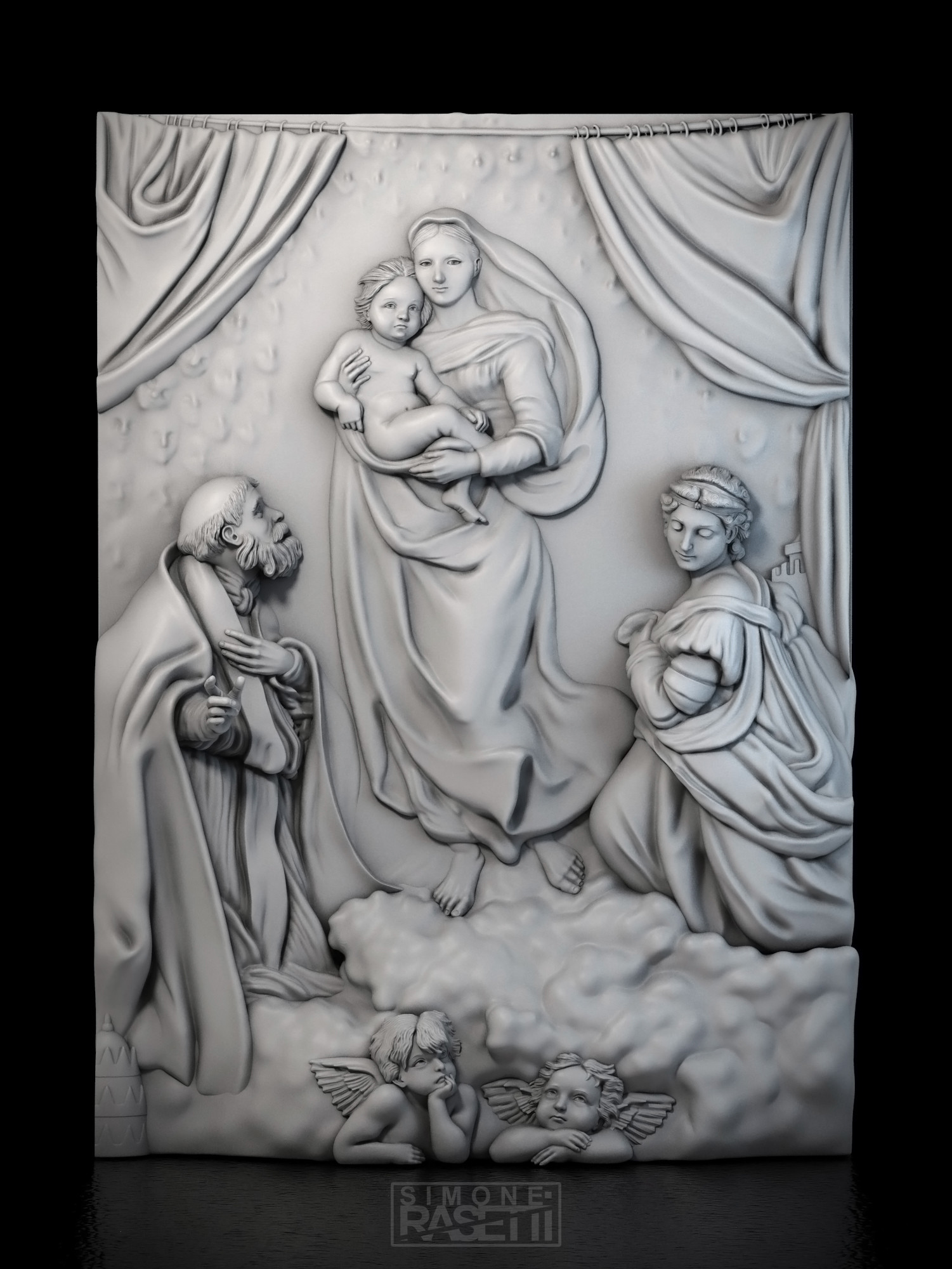 Simone Rasetti Madonna Sistina Raffaello Sanzio