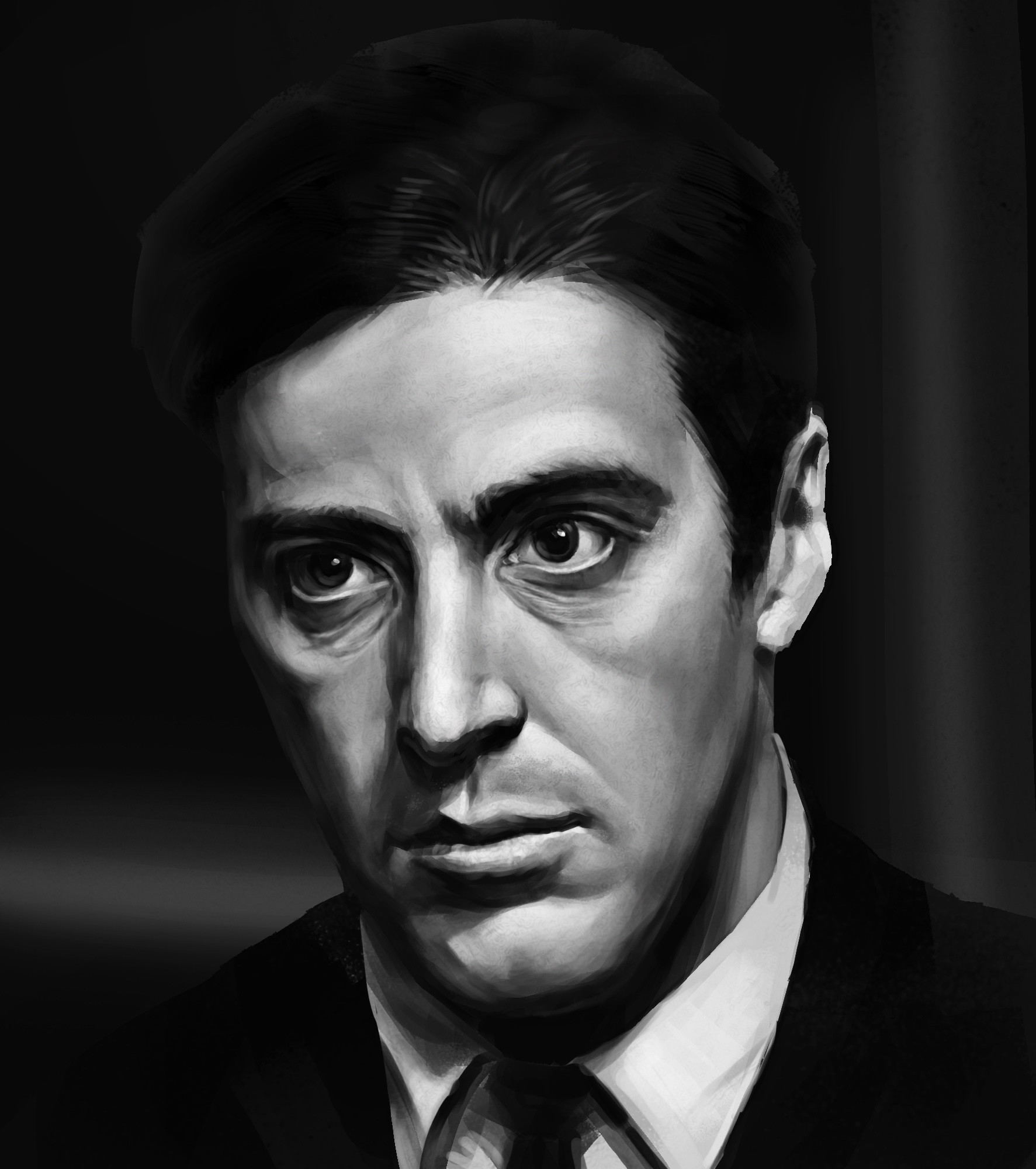 ArtStation - Al Pacino photo study