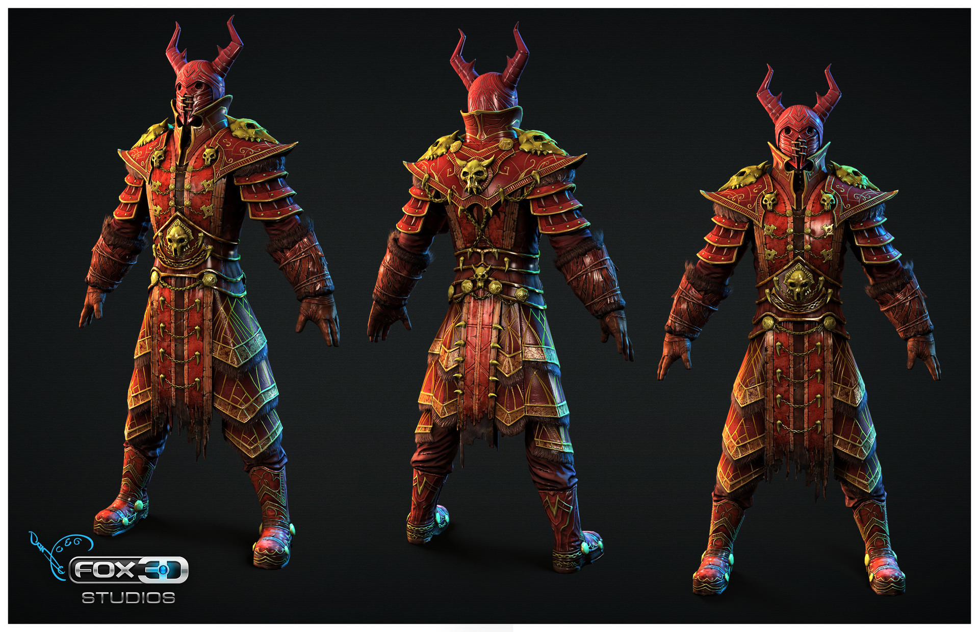 ArtStation - Forge Character. Pyromancer.