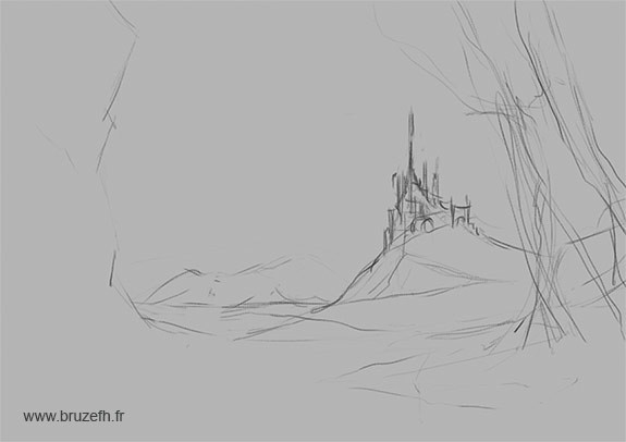 Lo Pais (raw sketch) - step 1