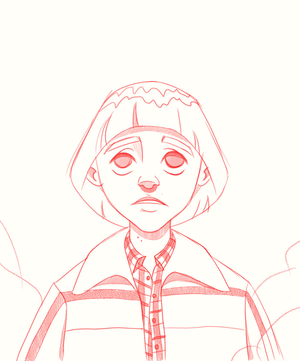 Artstation Stranger Things Will Bobbo Andonova I know im late but i just rewatched stranger things so i whipped up this cool drawing of will. artstation stranger things will