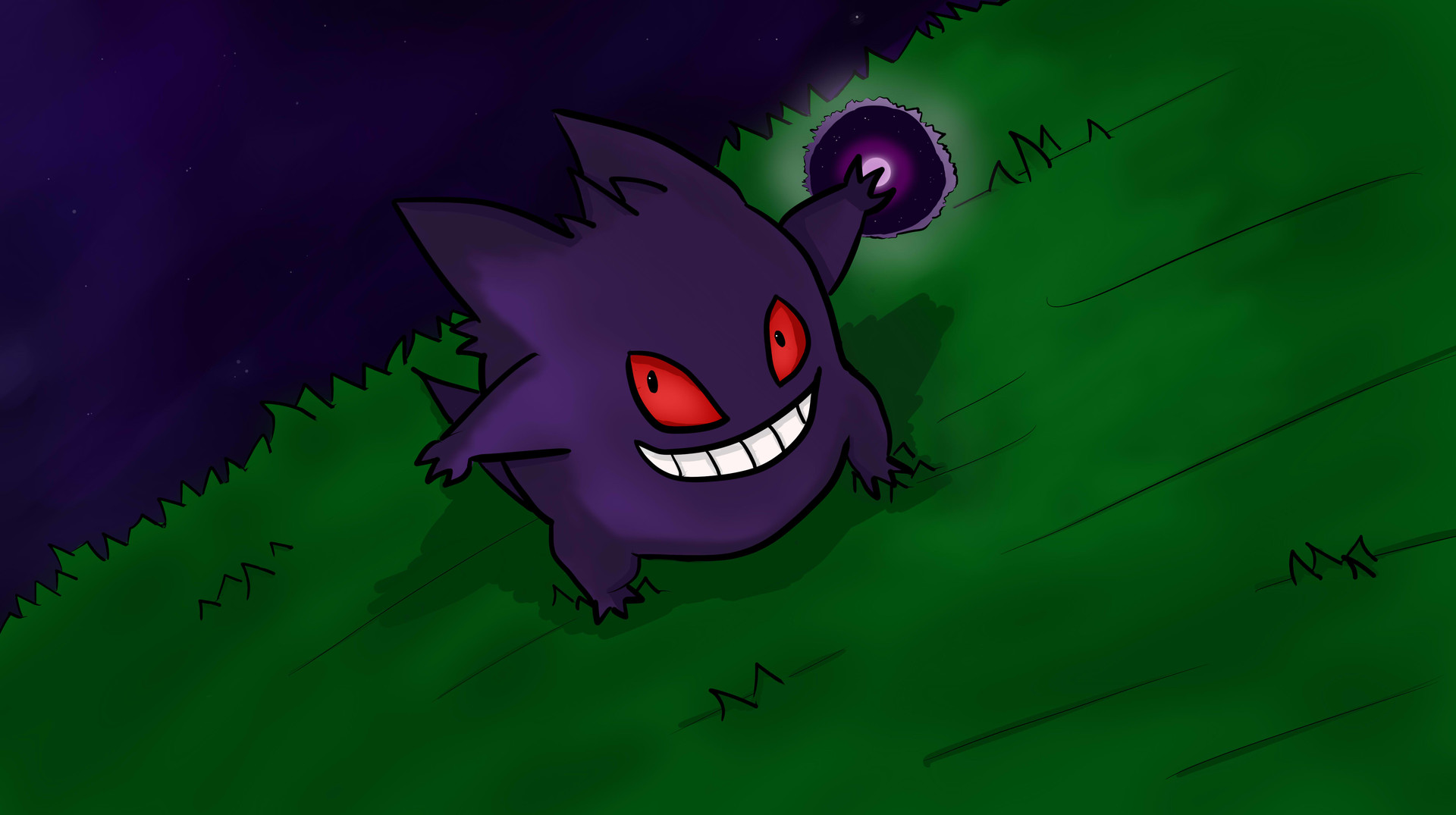 Gengar wallpaper engine. Генгар комиксы. Генгар гипноз. Генгар детектив Пикачу. Генгар в стиле гача.