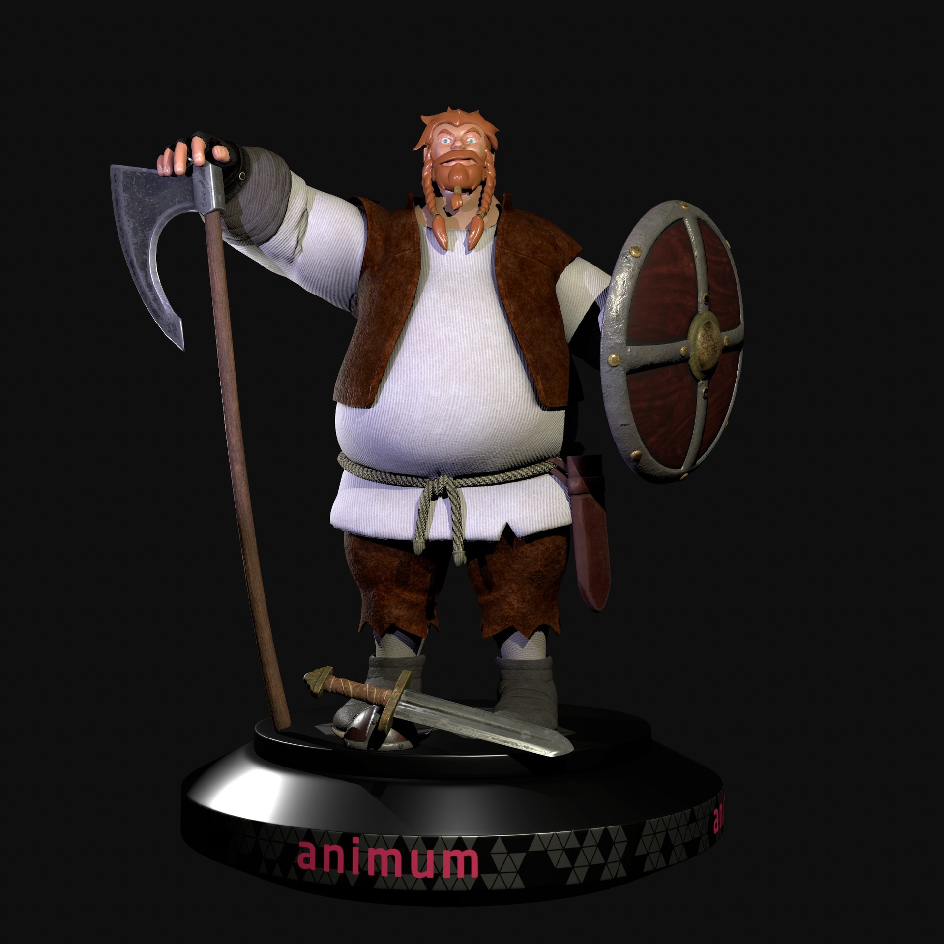 ArtStation - Volstagg (Animation model)