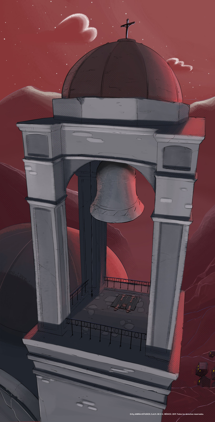 The belltower in the dream realm.