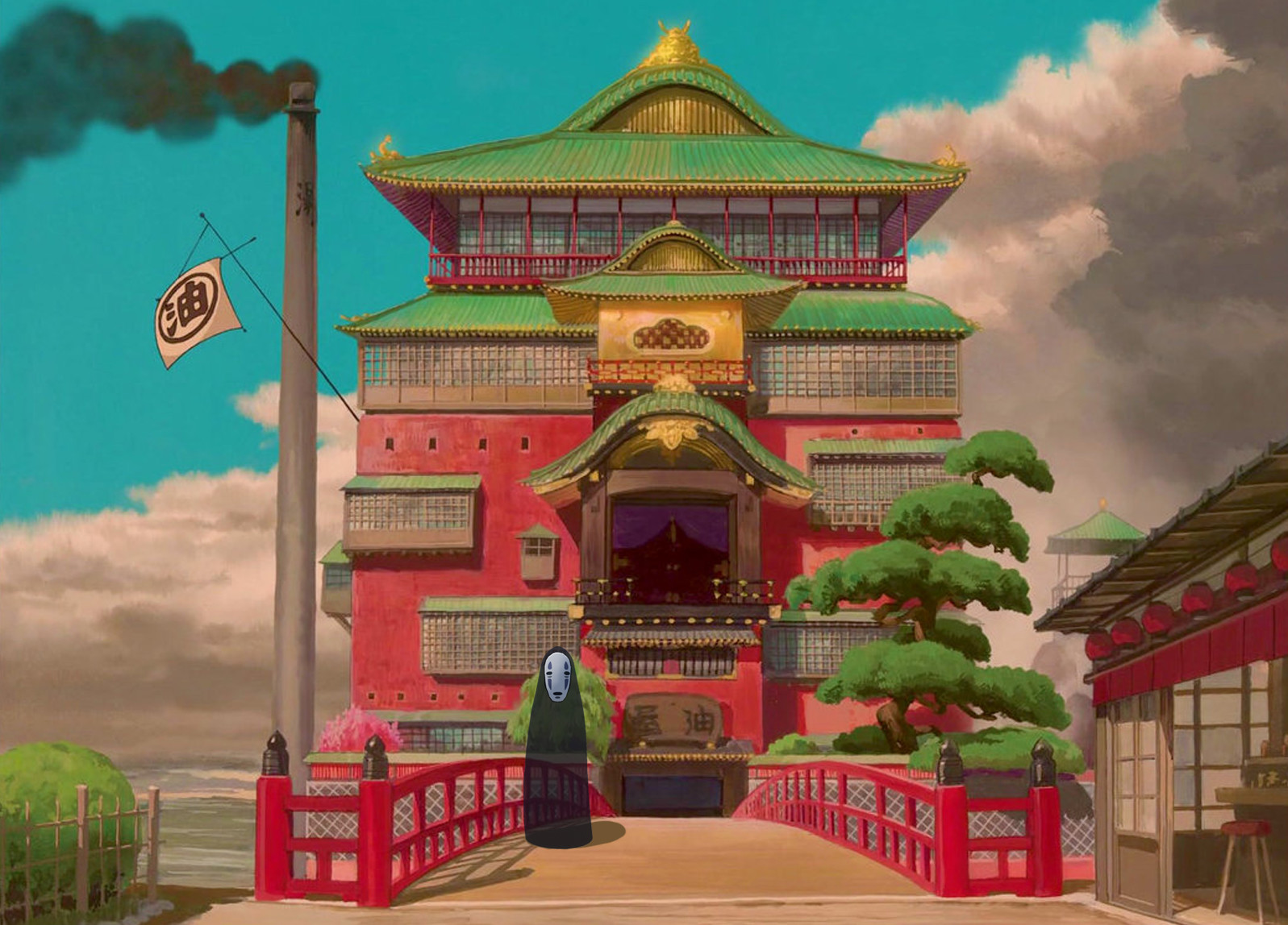 Artstation Studio Ghibli S Spirited Away No Face