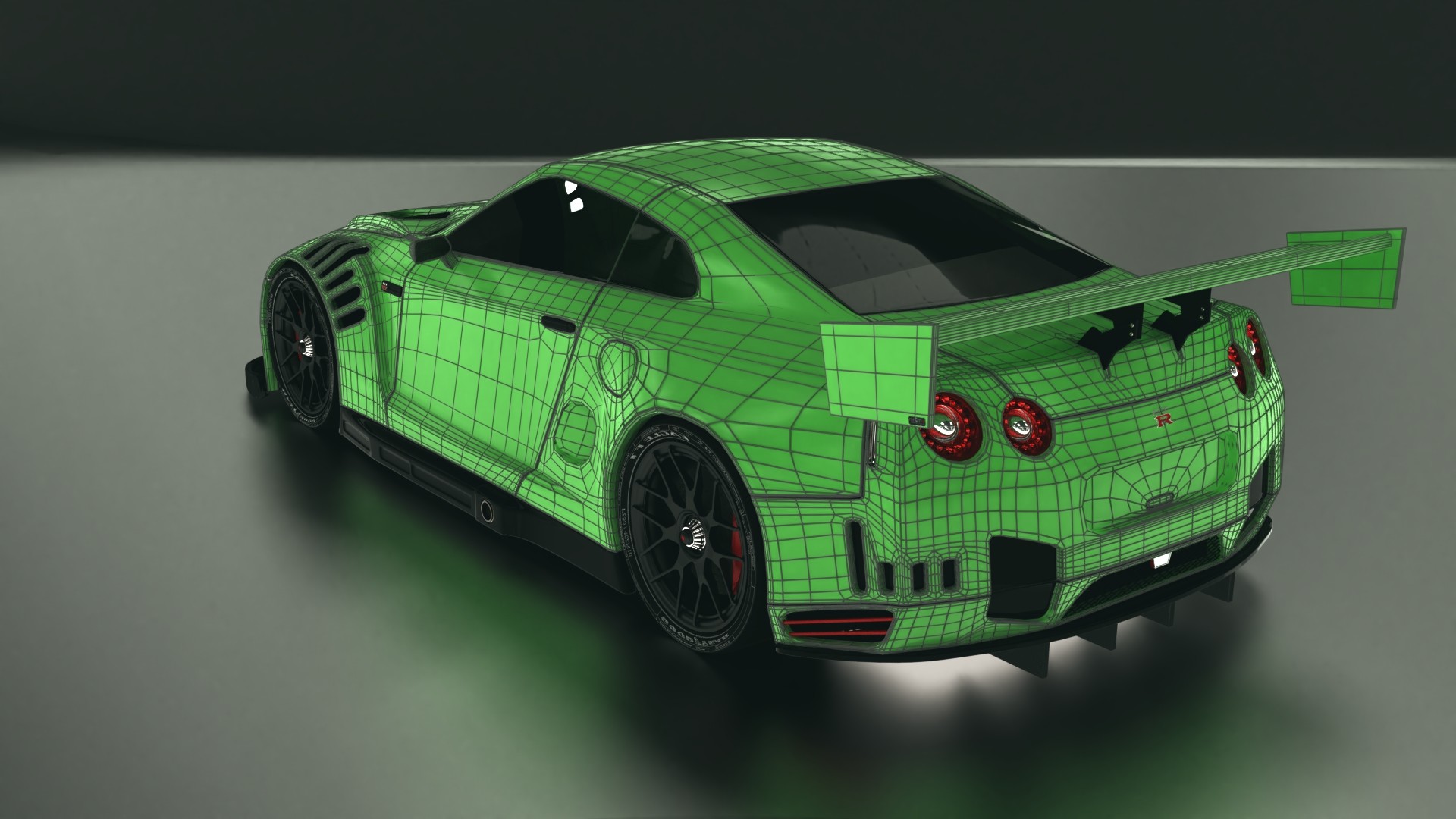 Daniel Dalcomuni - NIssan R35 peeled