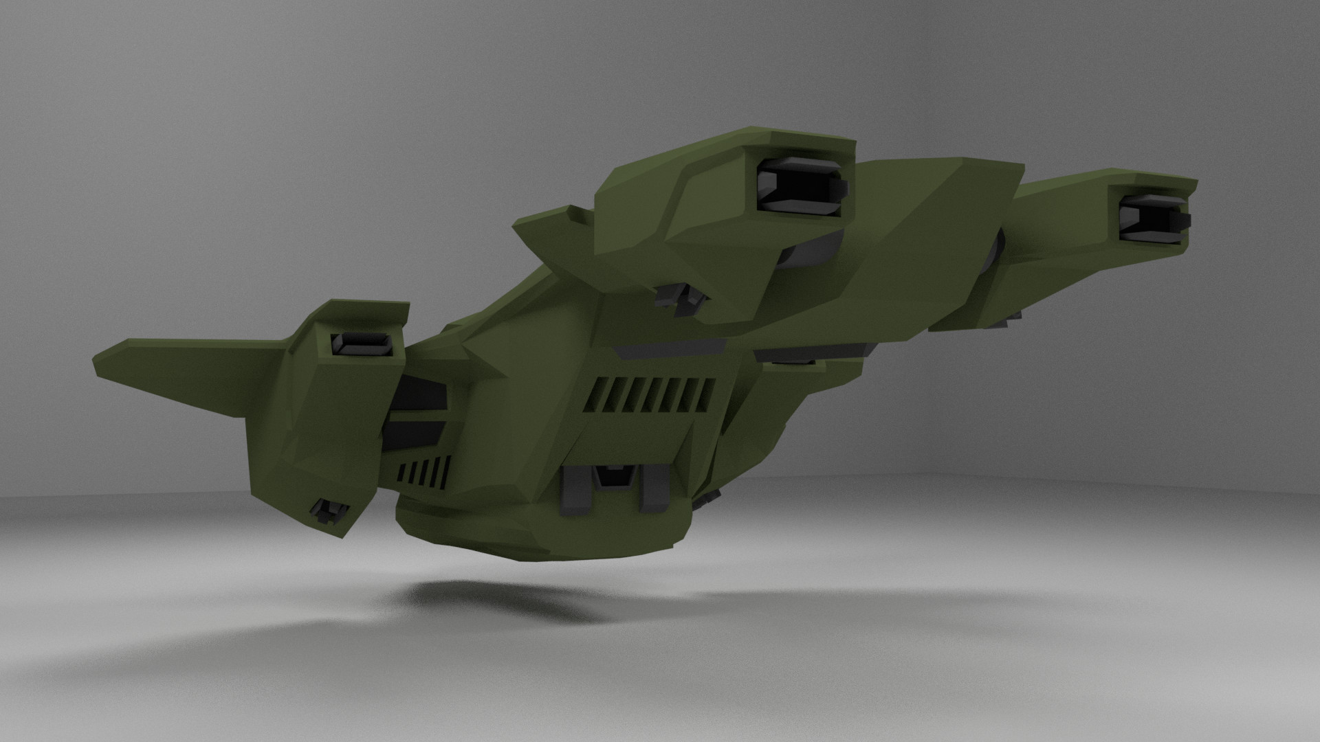 Artstation Halo 3 Pelican Austin Bordal