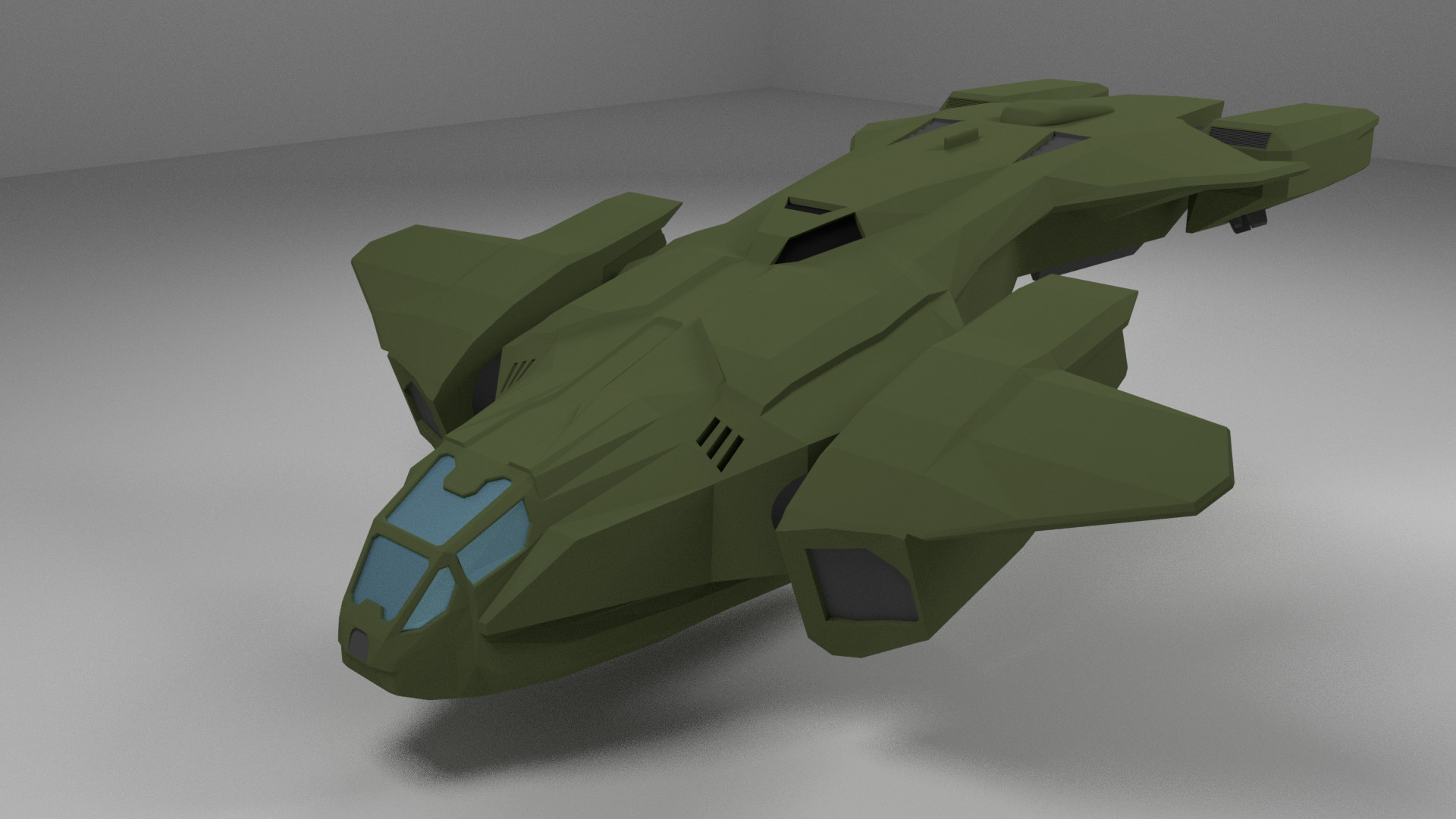 Artstation Halo 3 Pelican Austin Bordal