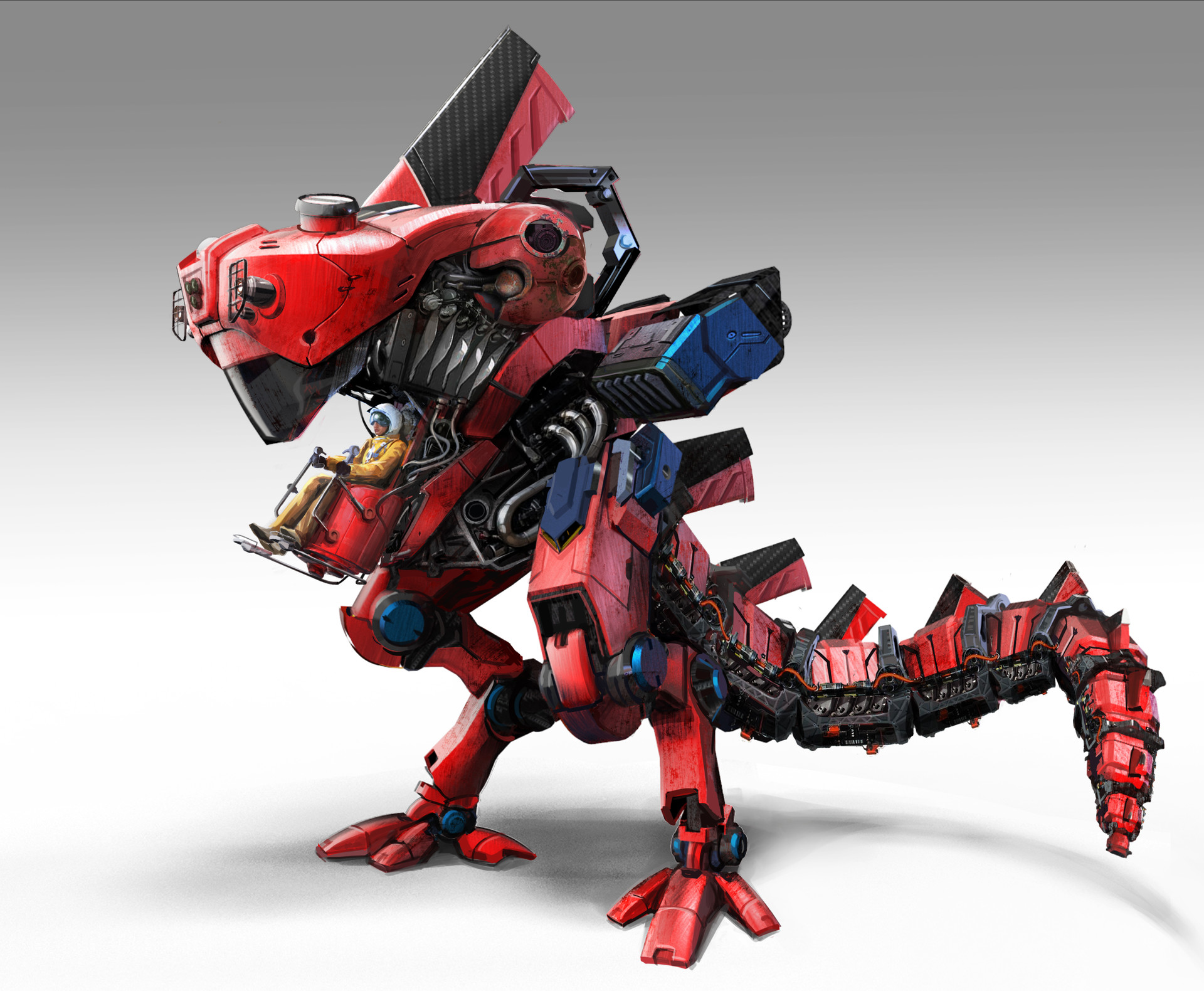 ArtStation T Rex Mech