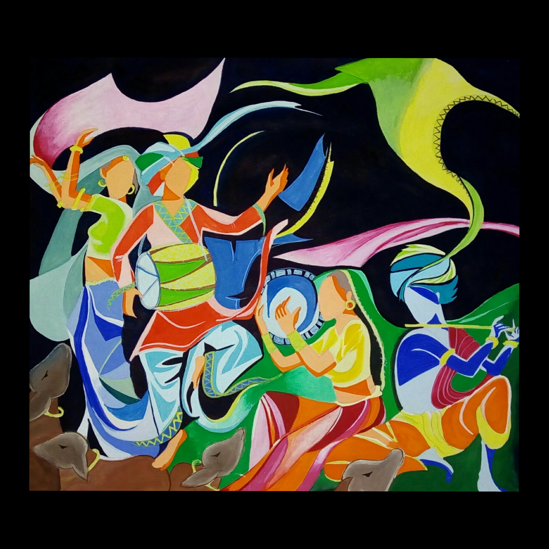 Nalini D Abstract Art
