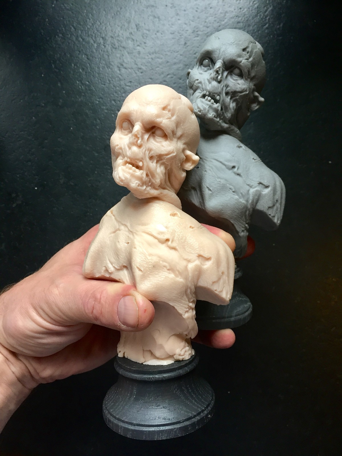 Zombies/cast resin