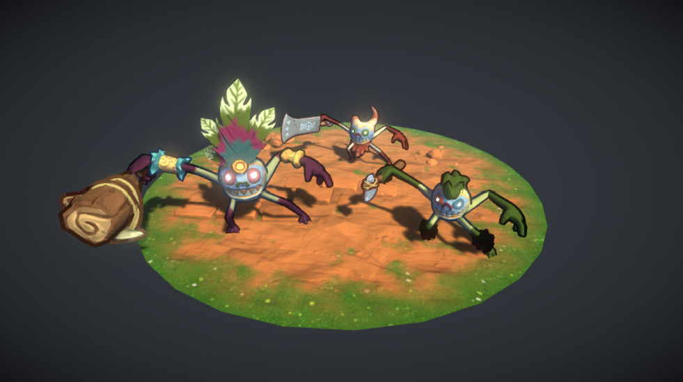 The Tupilaks, who are basically the trashmobs in the game
