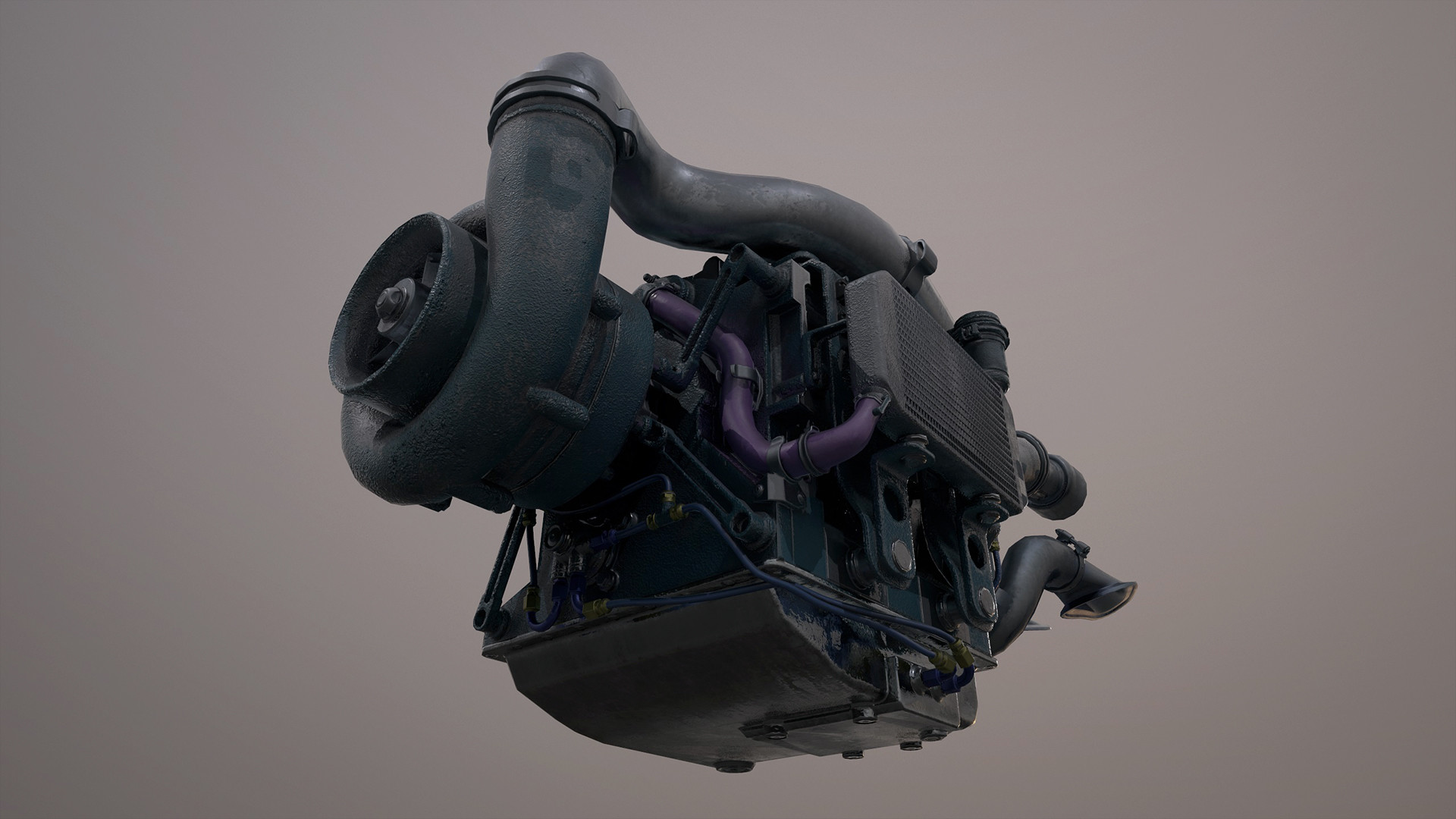 Goran Pavlovski Procharged Rotary Engine Textured