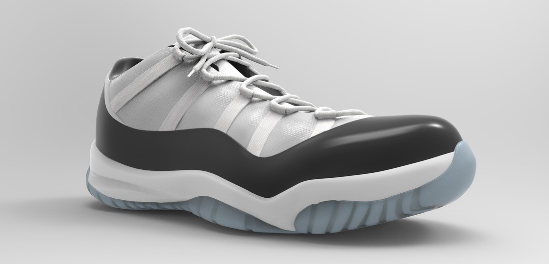 ArtStation - Nike Air Jordan 11 concorde low top shoes