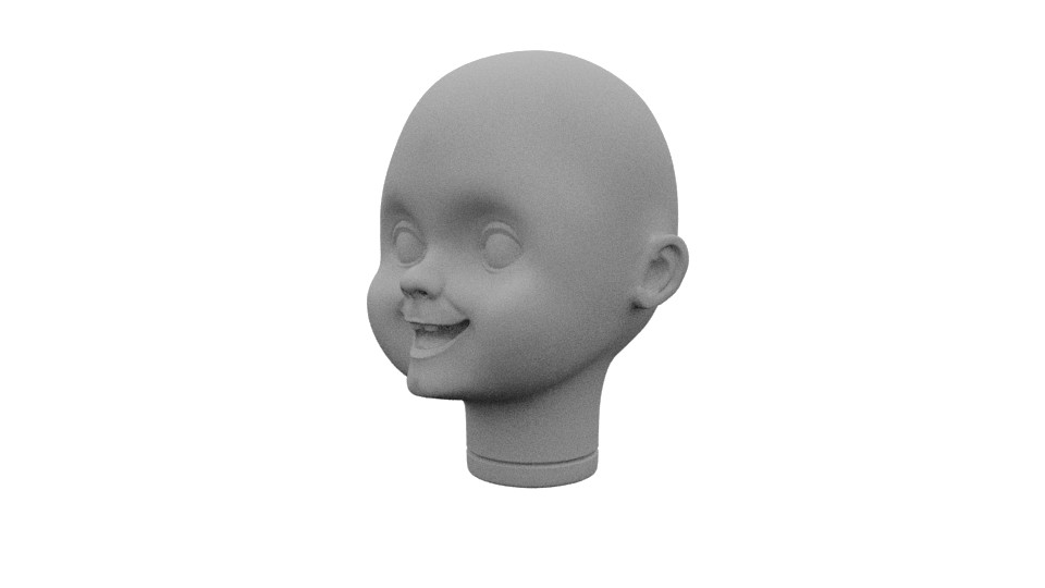 Artstation Good Guy Head For 3d Printing Stealkillz Asp