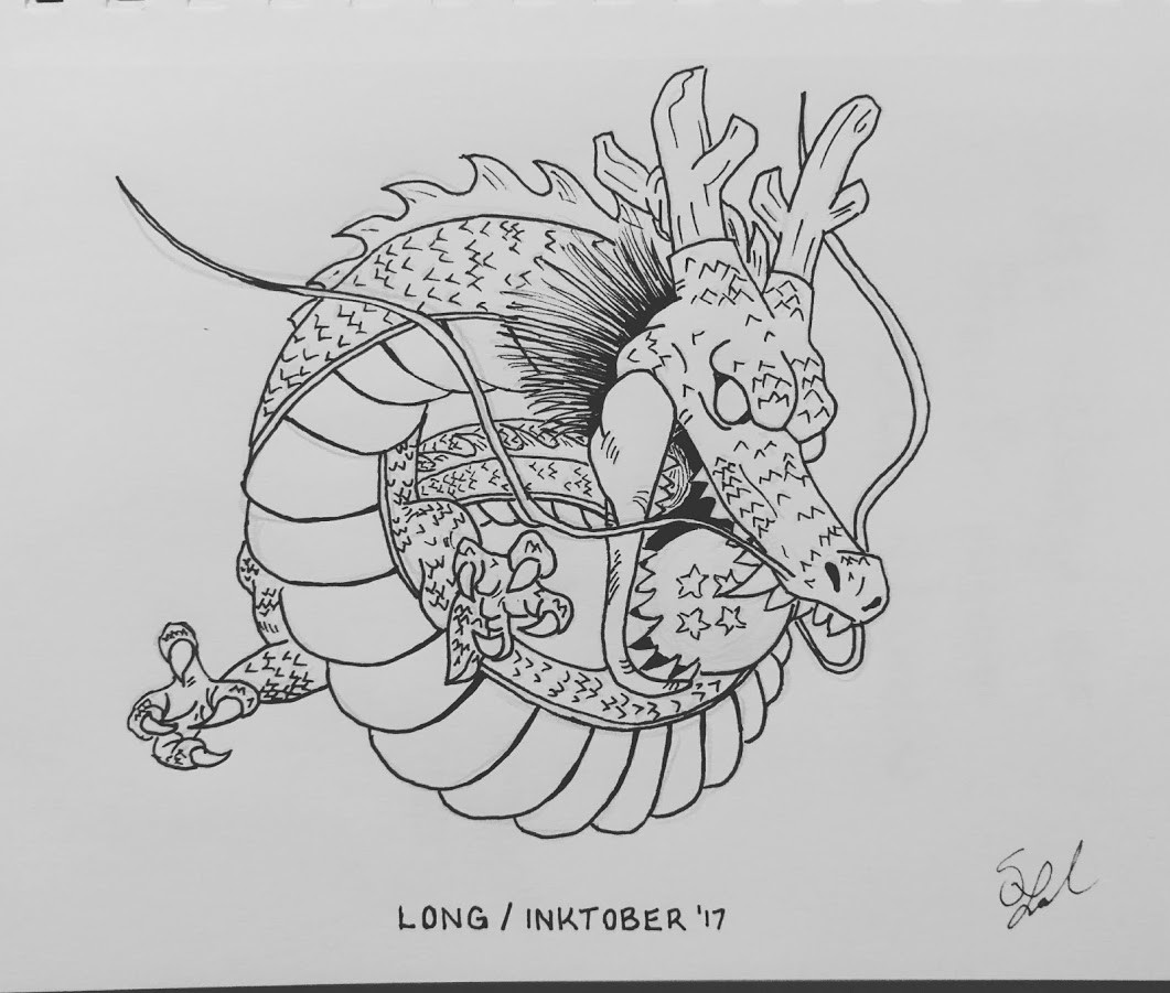 When you say, "Long," I'm going to think dragon. I'd say this is probably one of the more iconic dragons out there.