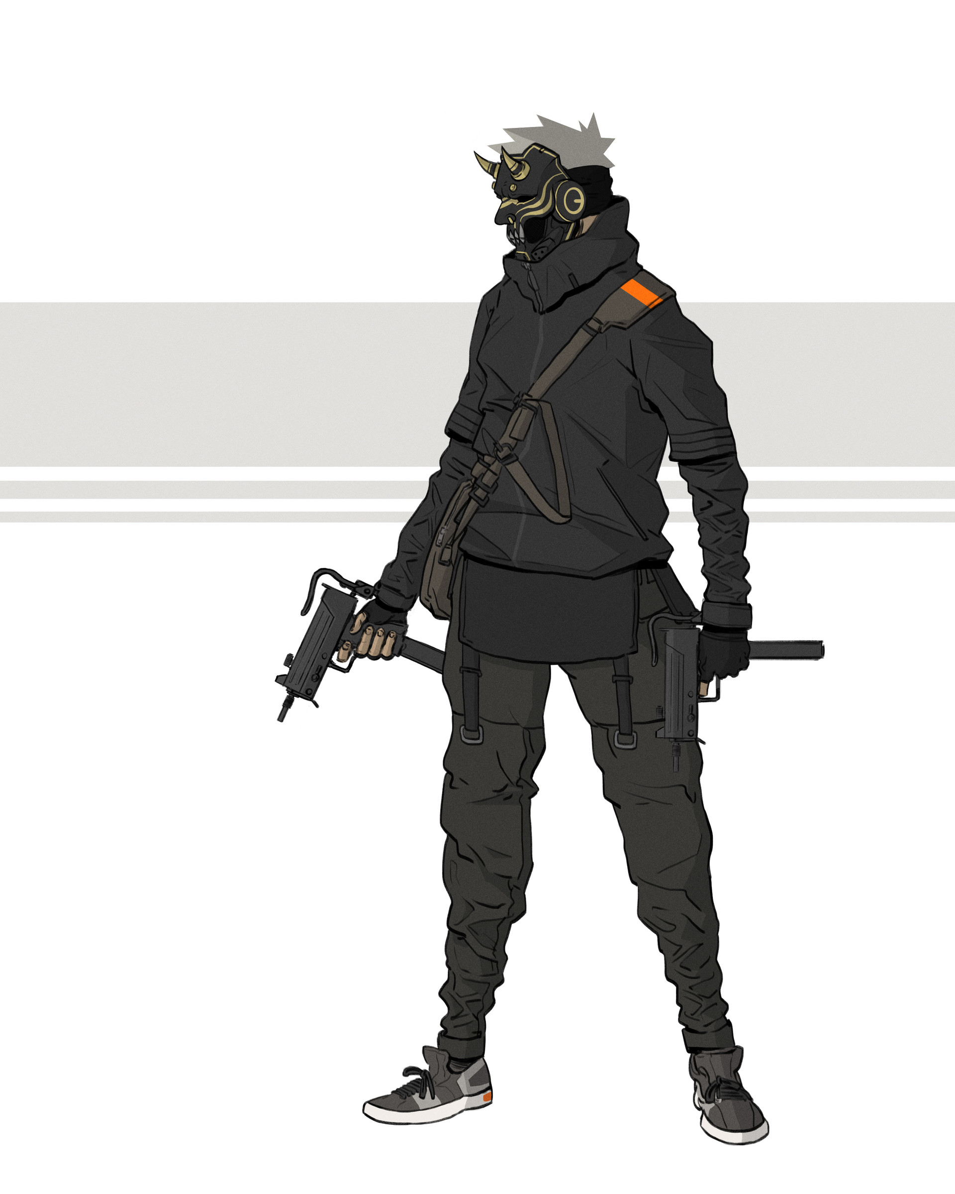 Artstation Cyberpunk Characters Ian Barreto