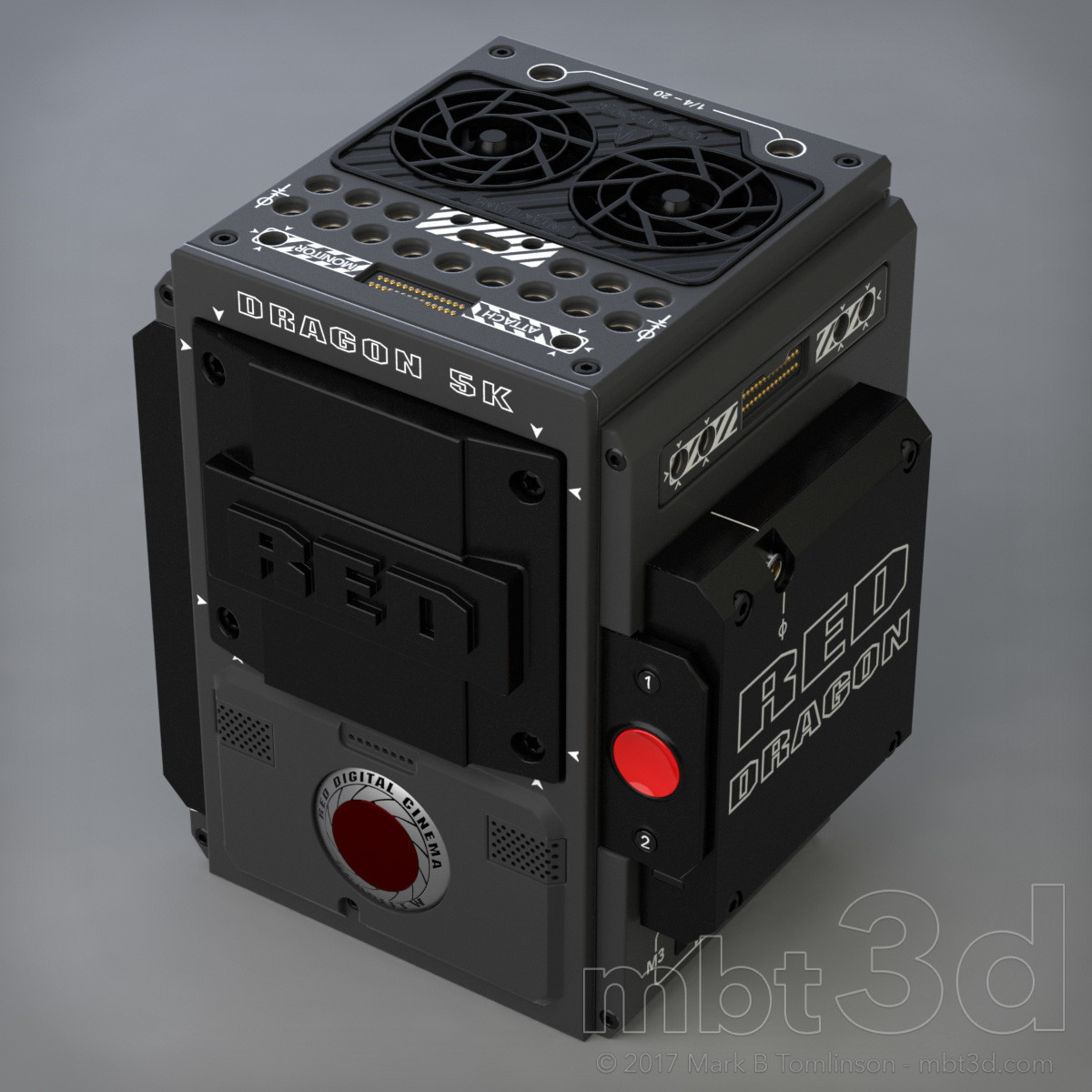 Box Five - Red Camera Dragon