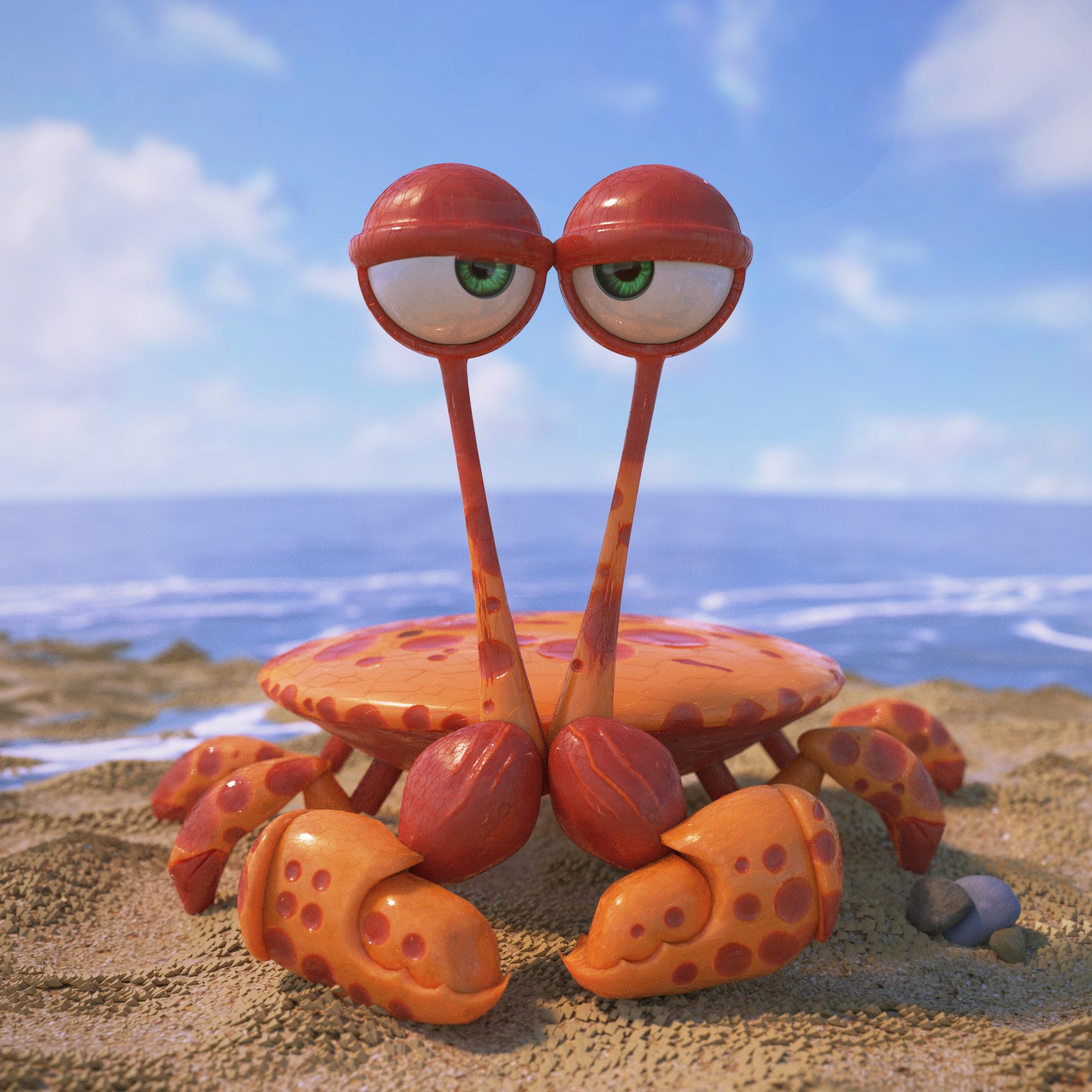 Mr Crab - Blender. 