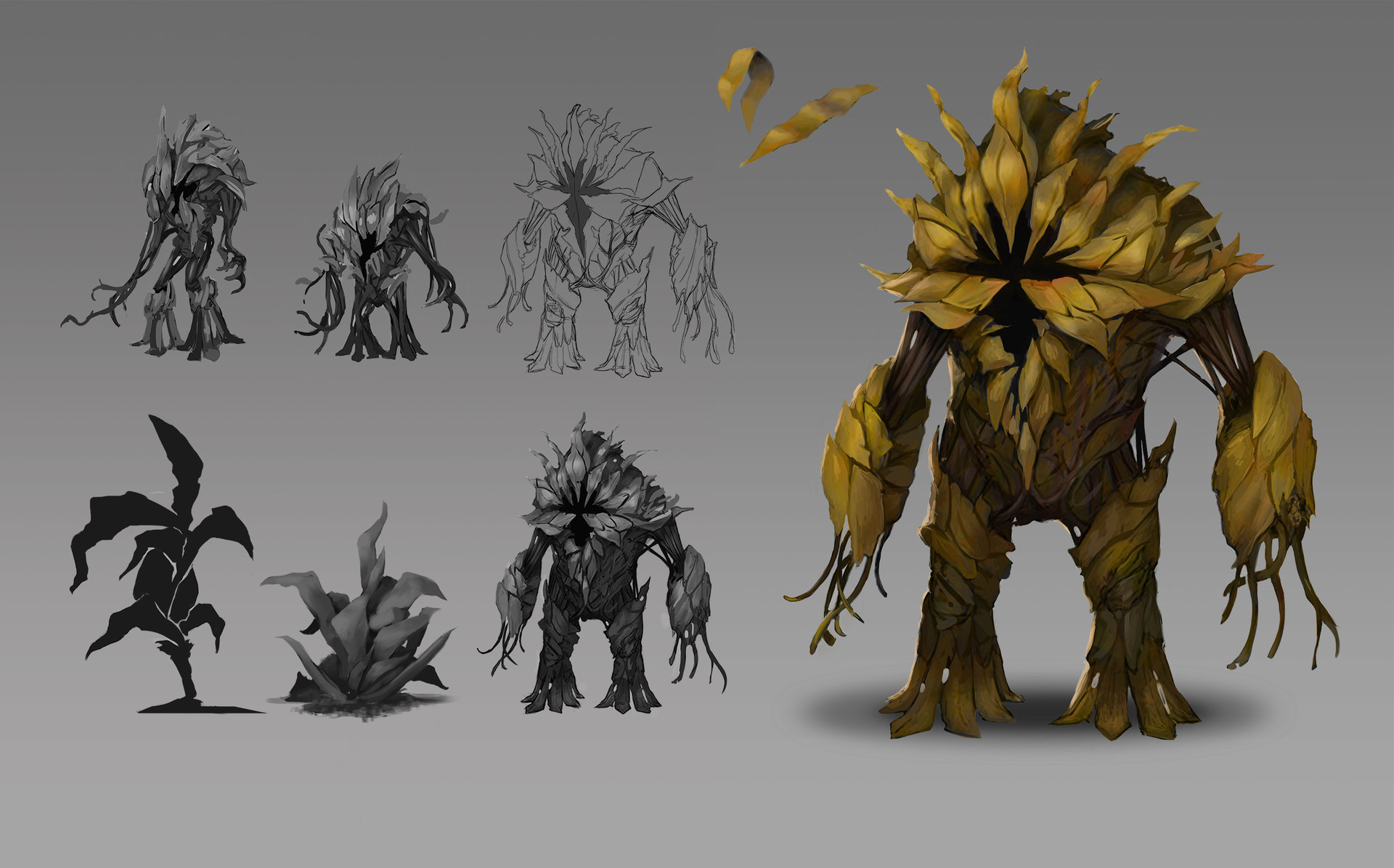 ArtStation Corn Field Monster