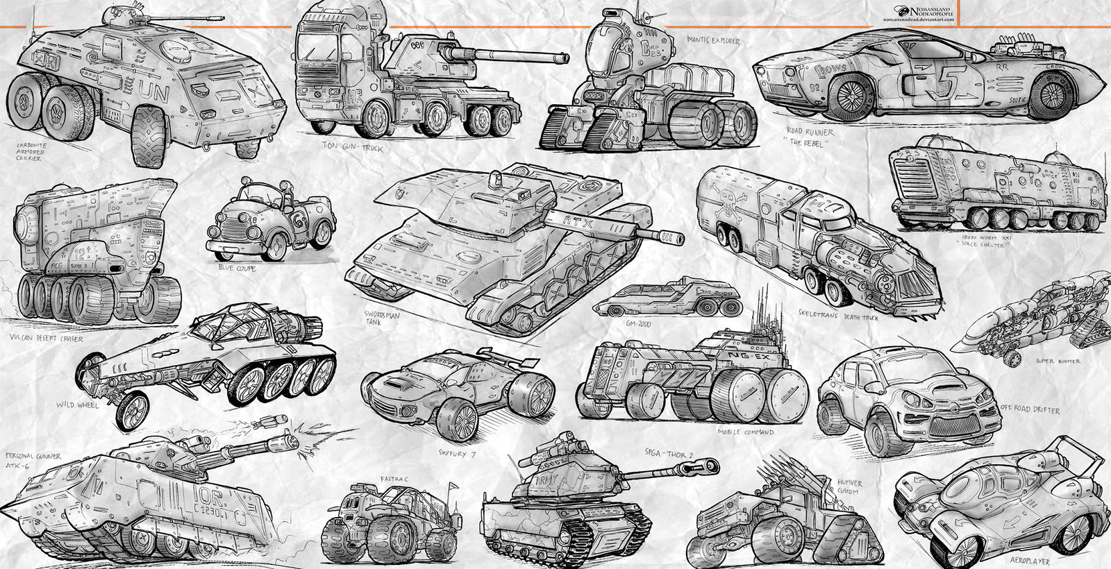Эскизы рисунки оригинальные военная техникк 6 класс
