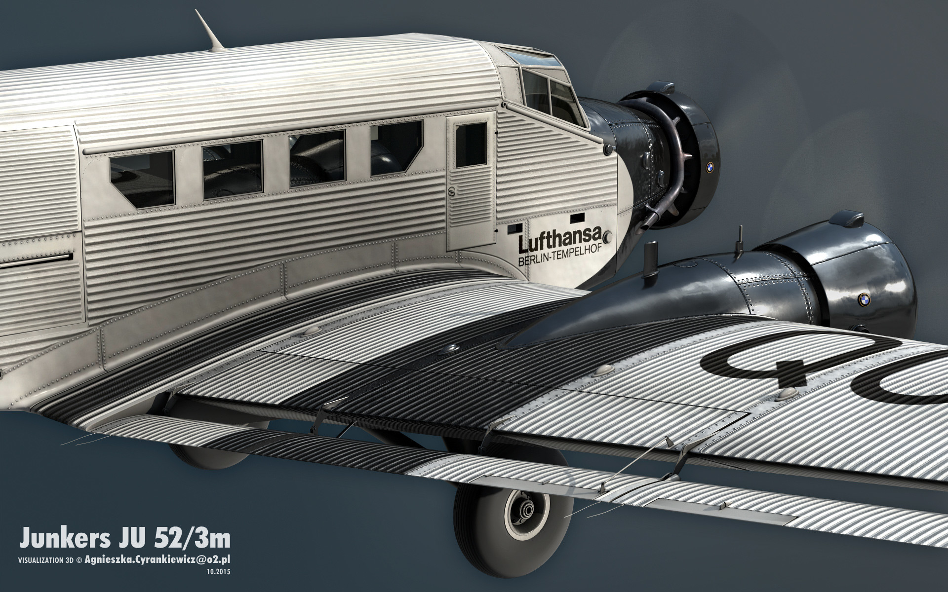 Agnieszka Cyrankiewicz - Junkers Ju 52/3m