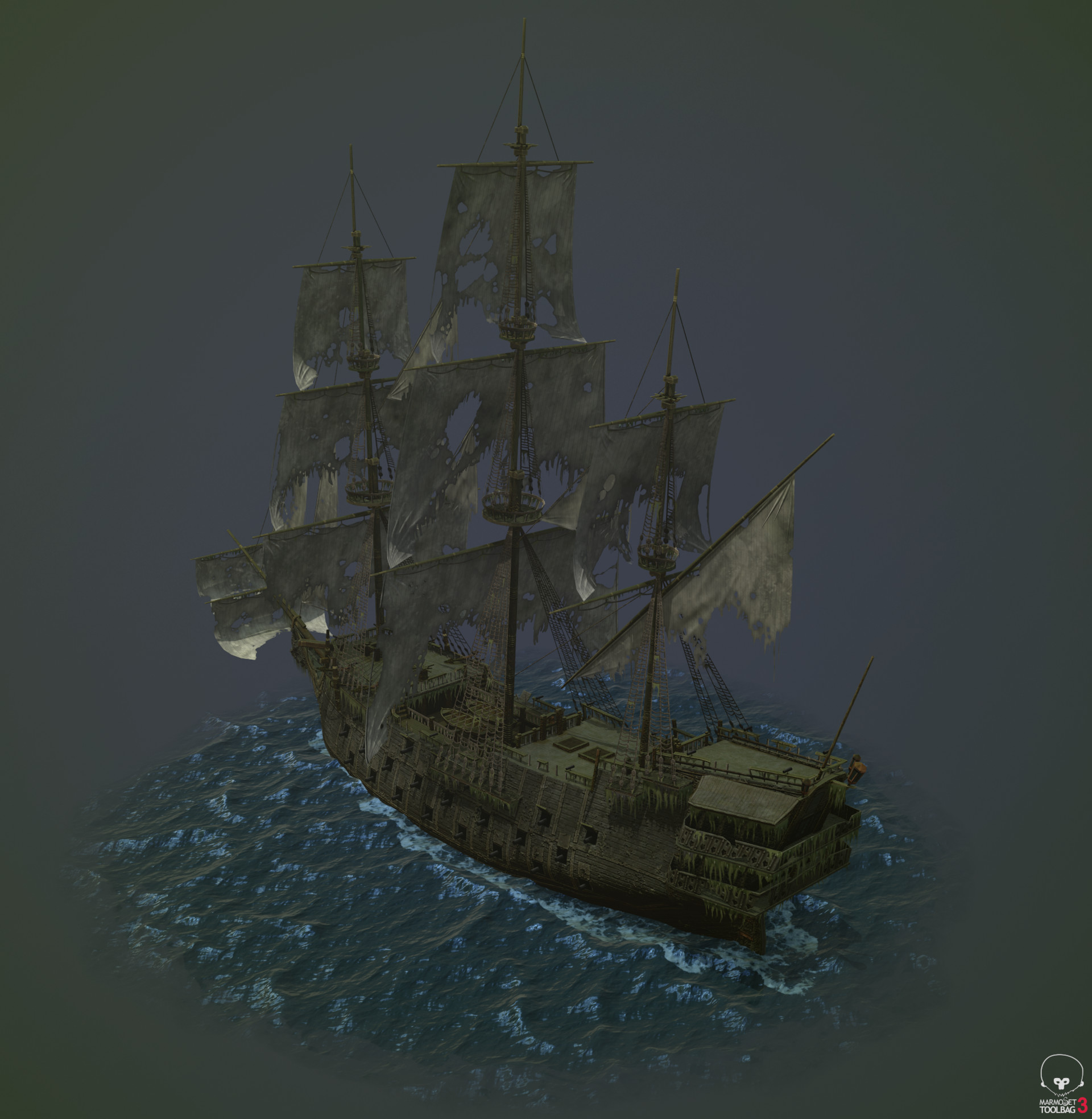 Artstation Flying Dutchman Sergey Shinkevich