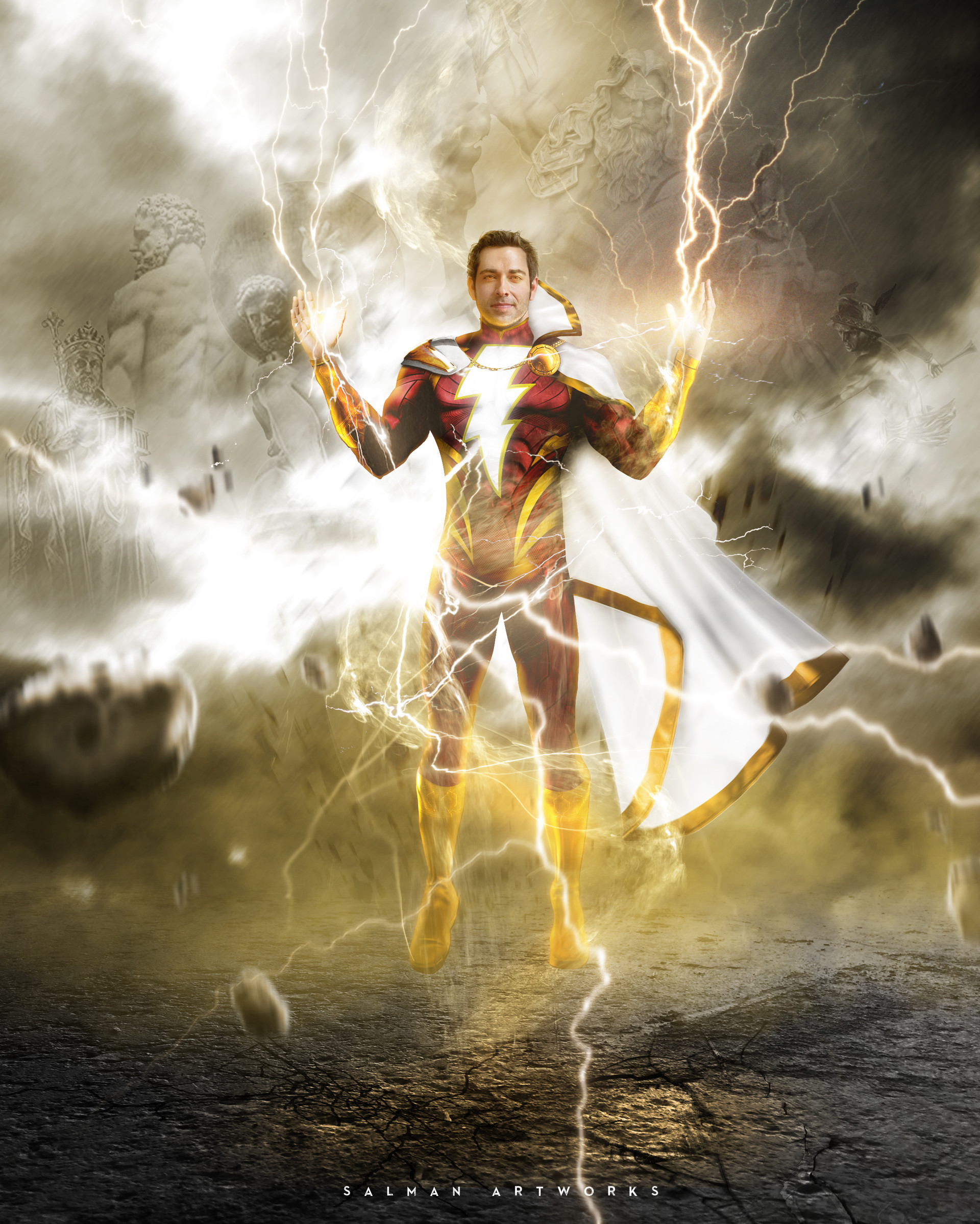Artstation Shazam Salman A Al Mohammadi
