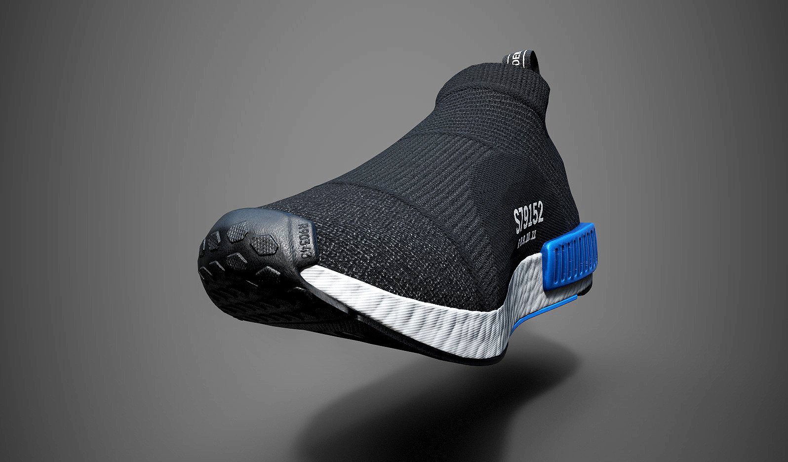 Nmd city sock black blue online