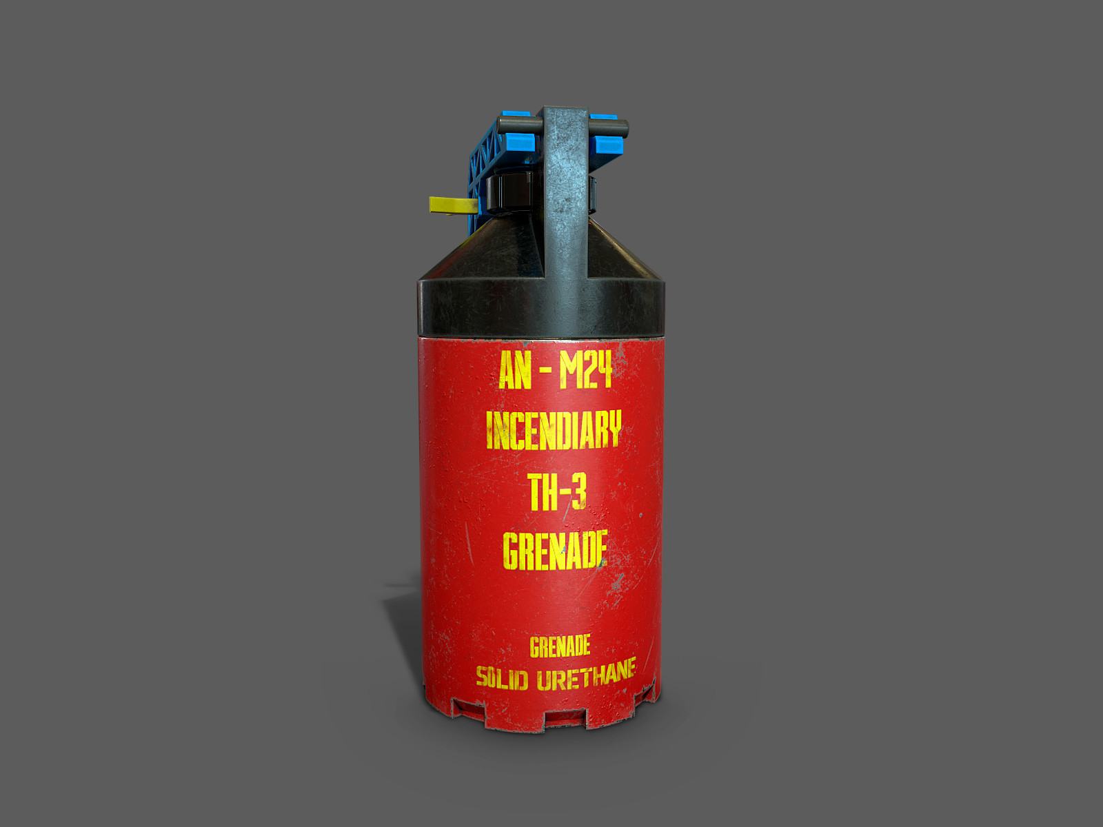 ArtStation - incendiary grenade