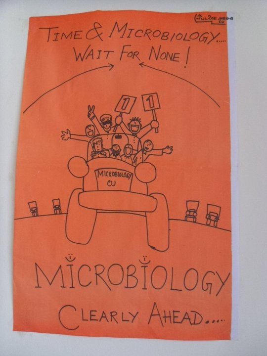 ArtStation - Funny poster drawings on Microbiology